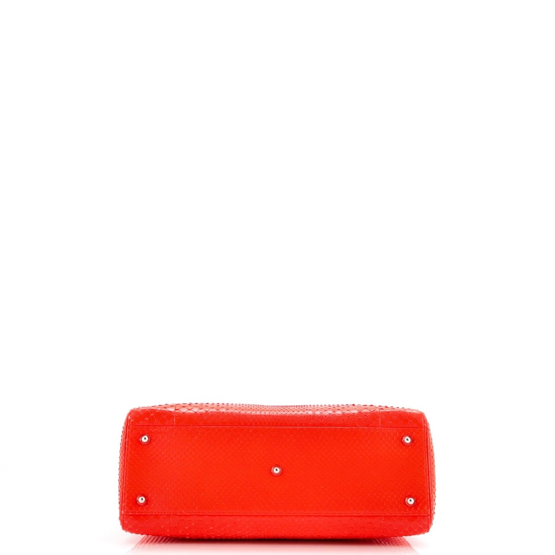 Large Christian Dior Lady Dior Bag Python - 4