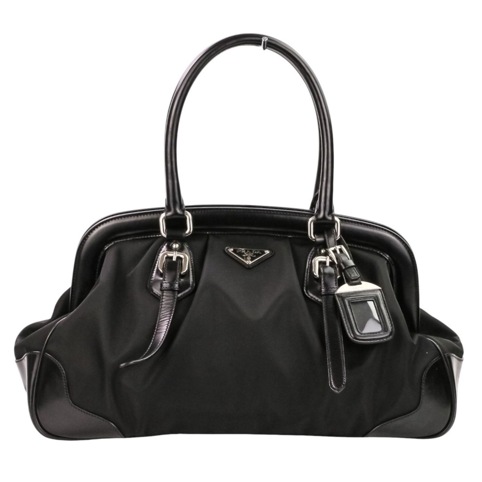 Handbag Prada: Handbag Prada This listing features Handbag Prada. Item specifics are provided below. Item Specifics: Brand: Prada Type: Handbag Color: Black Gender: Women Size (Hxwxd): 24cm x 38cm x 12cm / 9.44''