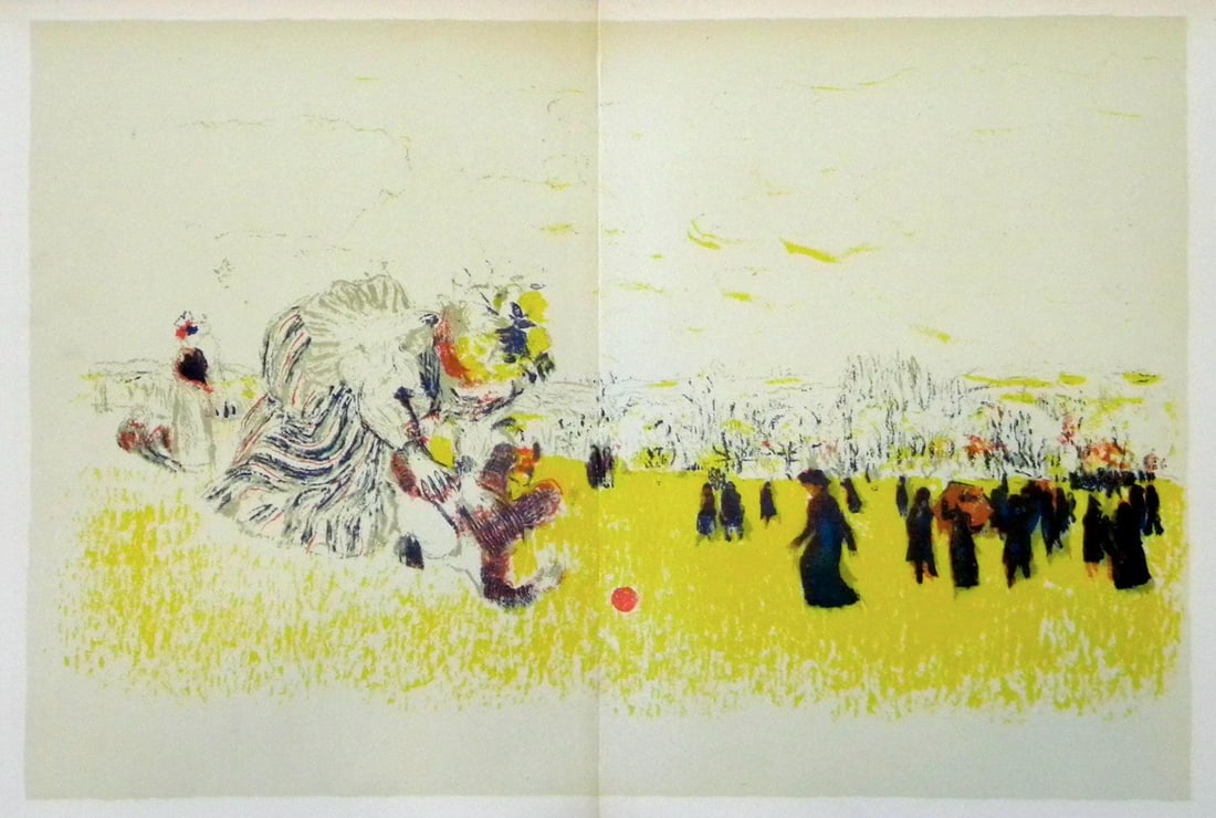 Lithograph - douard Vuillard - Jeux dEnfants - L'uvre grav de Vuillard - 5