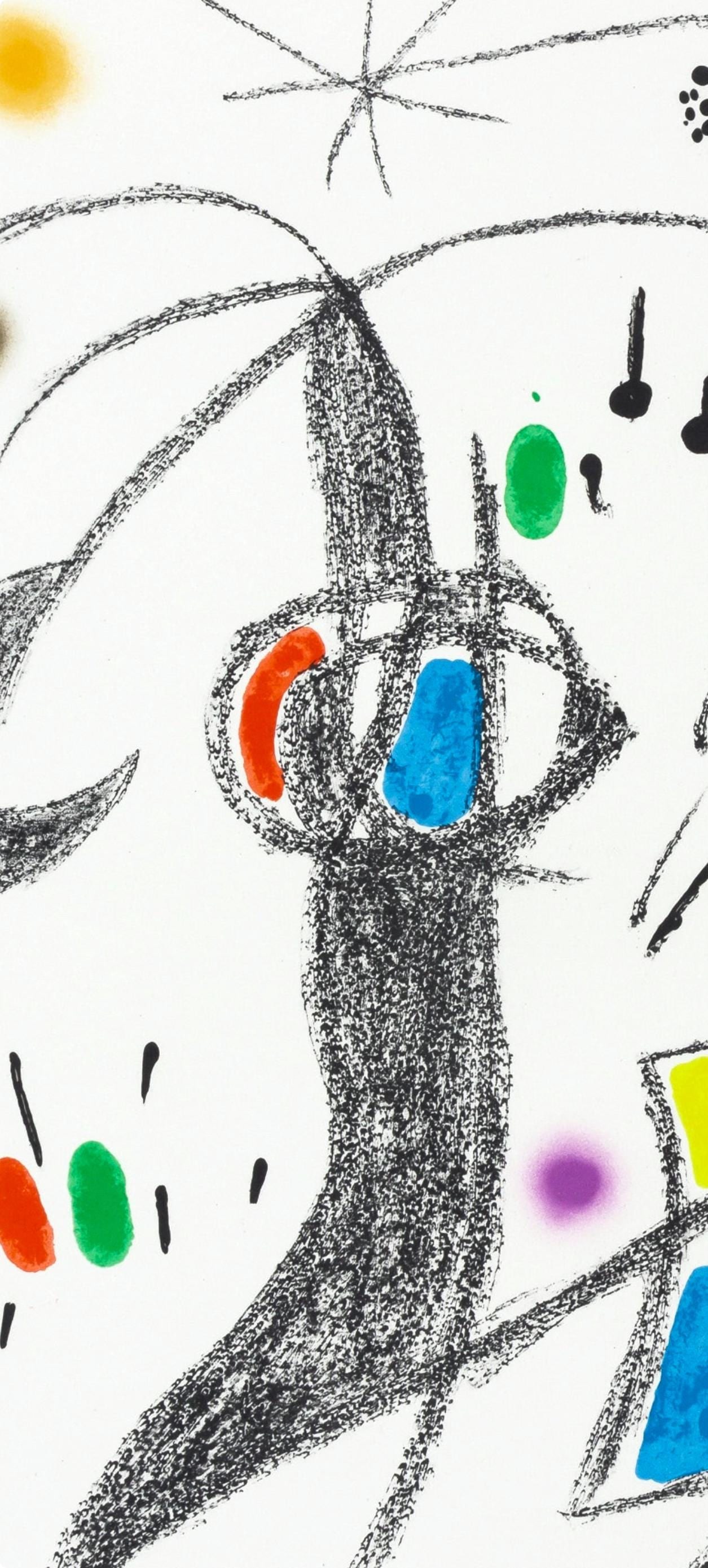 Lithograph - Joan Miro - Composition (Mourlot - 1051-1072) - Maravillas con Variaciones acrsticas - 2
