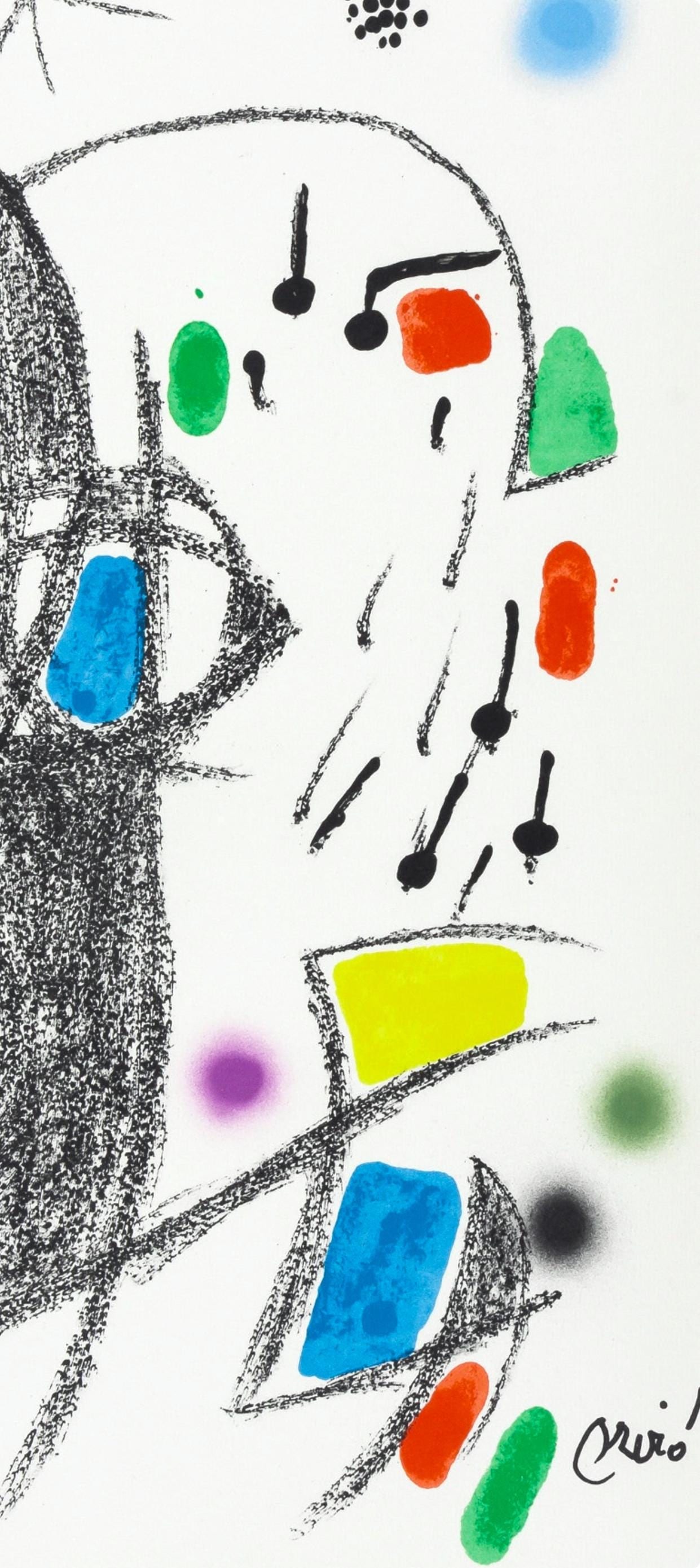 Lithograph - Joan Miro - Composition (Mourlot - 1051-1072) - Maravillas con Variaciones acrsticas - 4