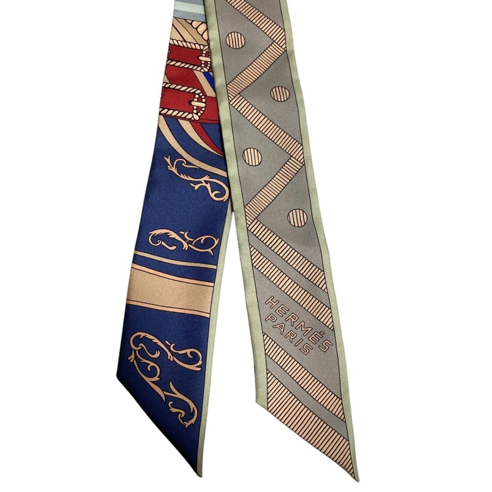 Silk Hermes Scarf - 7