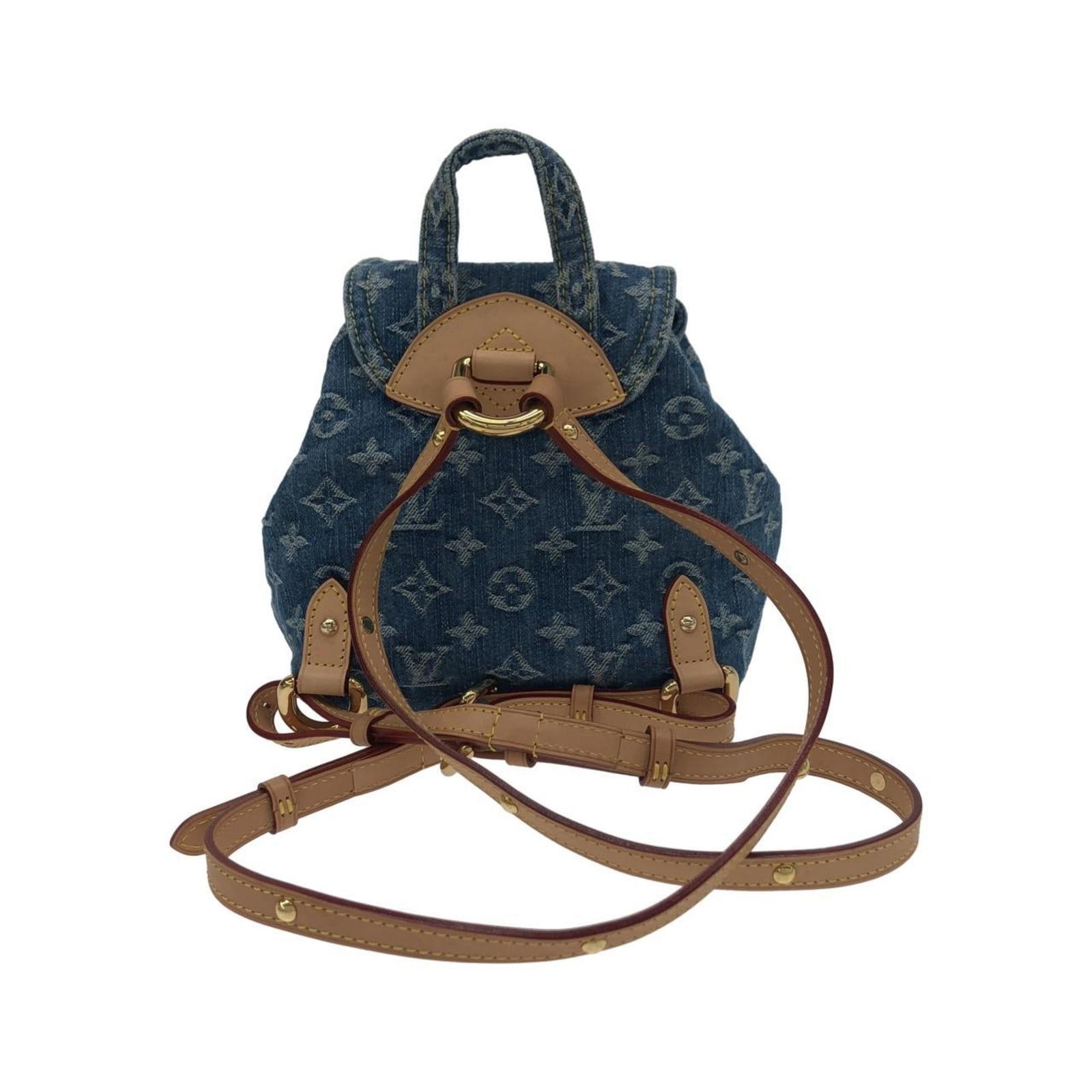 Denim Louis Vuitton Backpack Monogram - 2