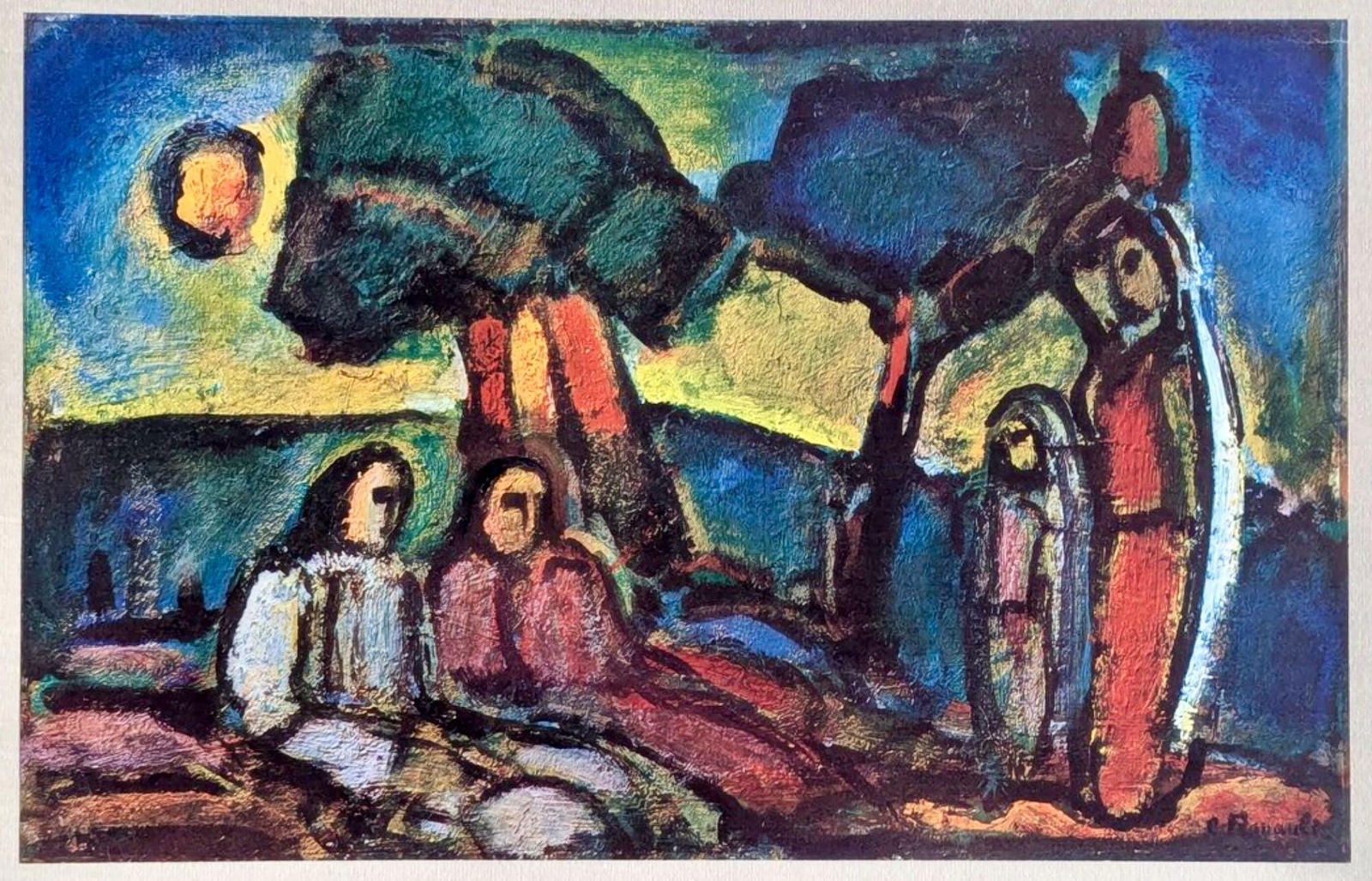 Hliogravure - Georges Rouault - Puits de Jacob - Stella Vespertina - 5