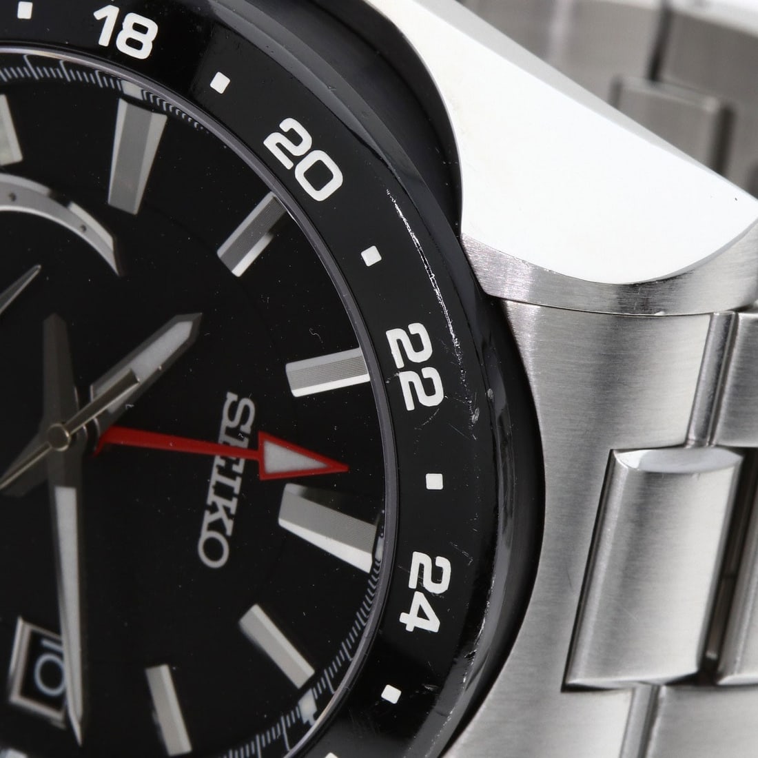 Stainless SEIKO Brights Ananta GMT Watches SAEA005 5R66-0AR0 - 15