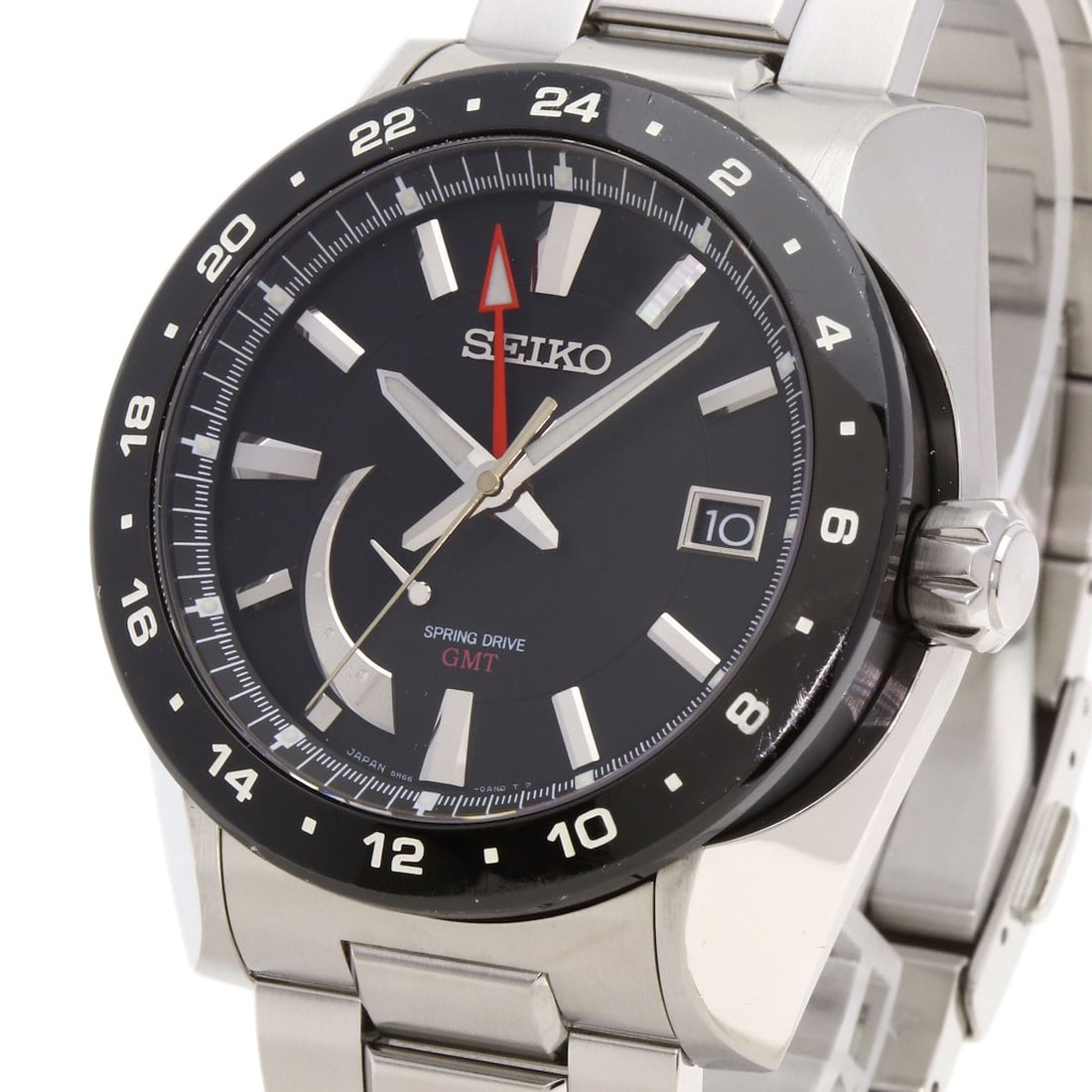 Stainless SEIKO Brights Ananta GMT Watches SAEA005 5R66-0AR0 - 3