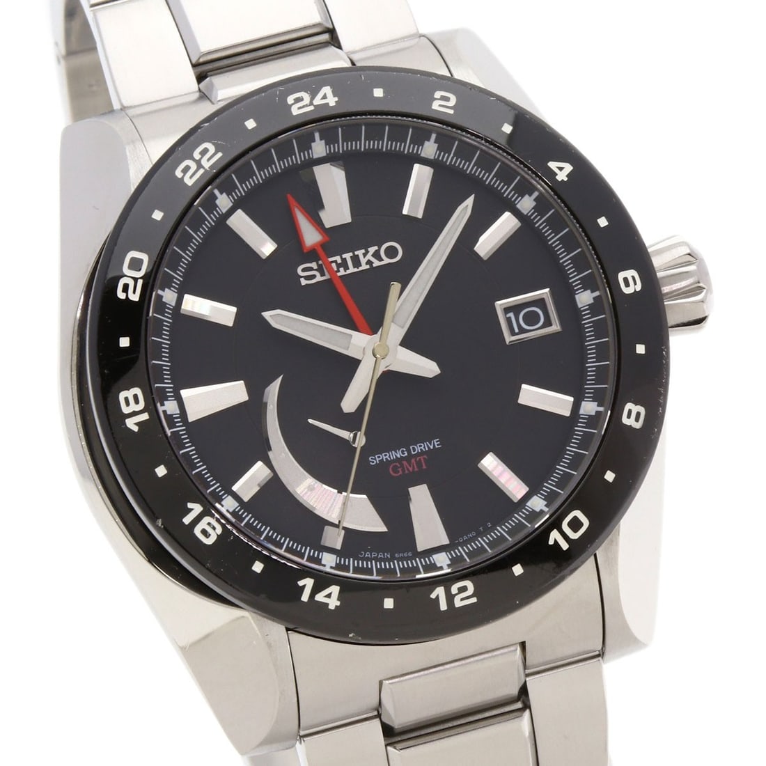 Stainless SEIKO Brights Ananta GMT Watches SAEA005 5R66-0AR0 - 4