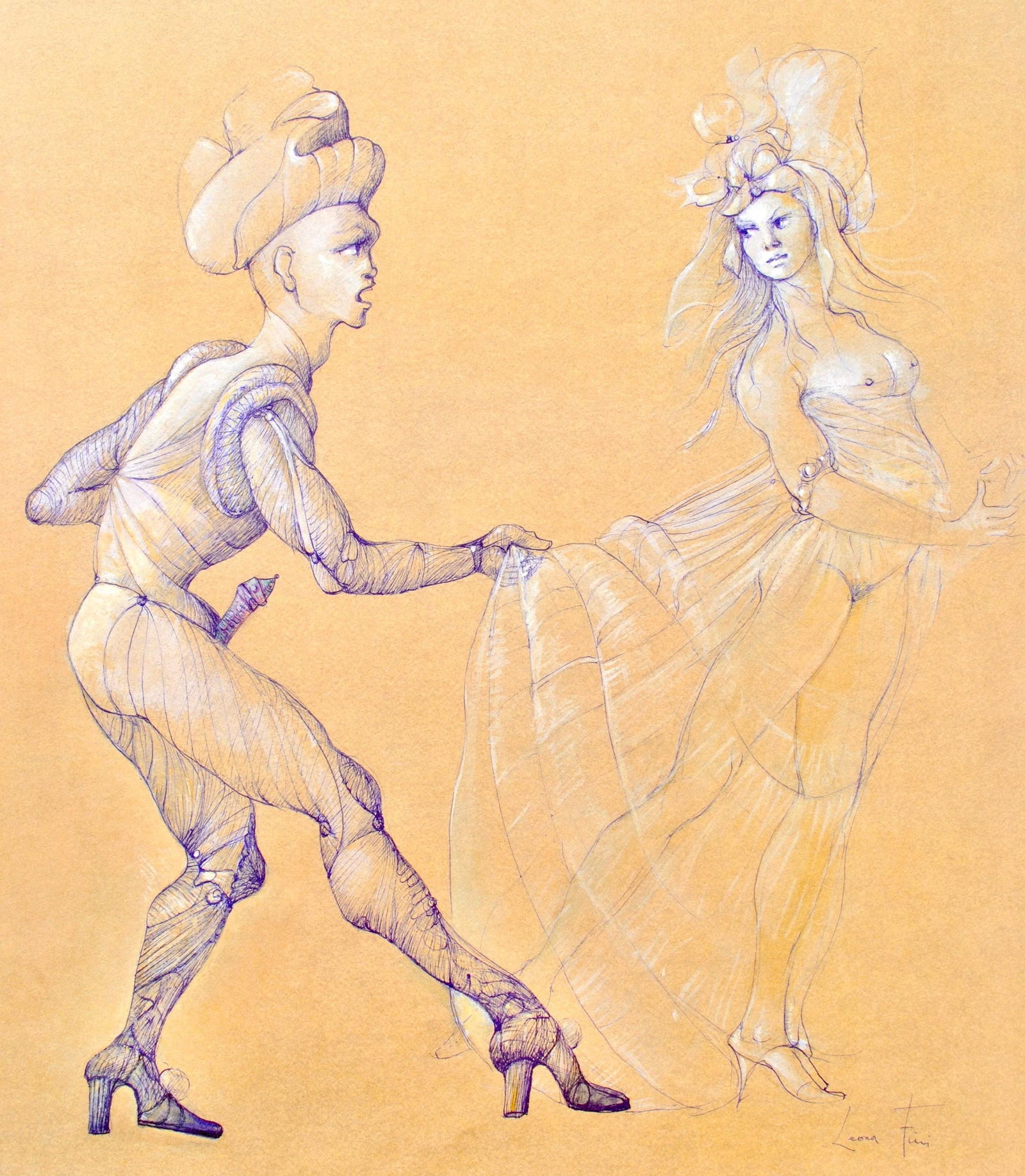 Hliogravure - Lonor Fini - Composition - Fruits de la Passion - XXe sicle - 2