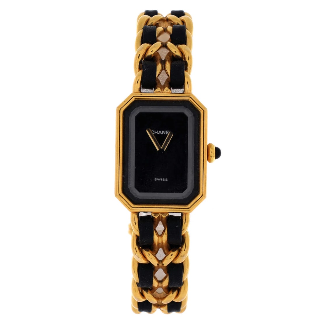 20 Chanel Premiere Rock Quartz Watch Plated Metal and Leather: 20 Chanel Premiere Rock Quartz Watch Plated Metal and Leather This listing features 20 Chanel Premiere Rock Quartz Watch Plated Metal and Leather. Item specifics are provided below. Item Specifics: Br