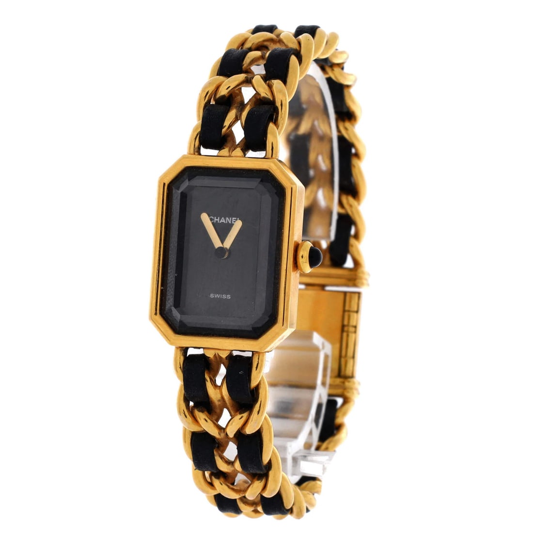 20 Chanel Premiere Rock Quartz Watch Plated Metal and Leather - 2