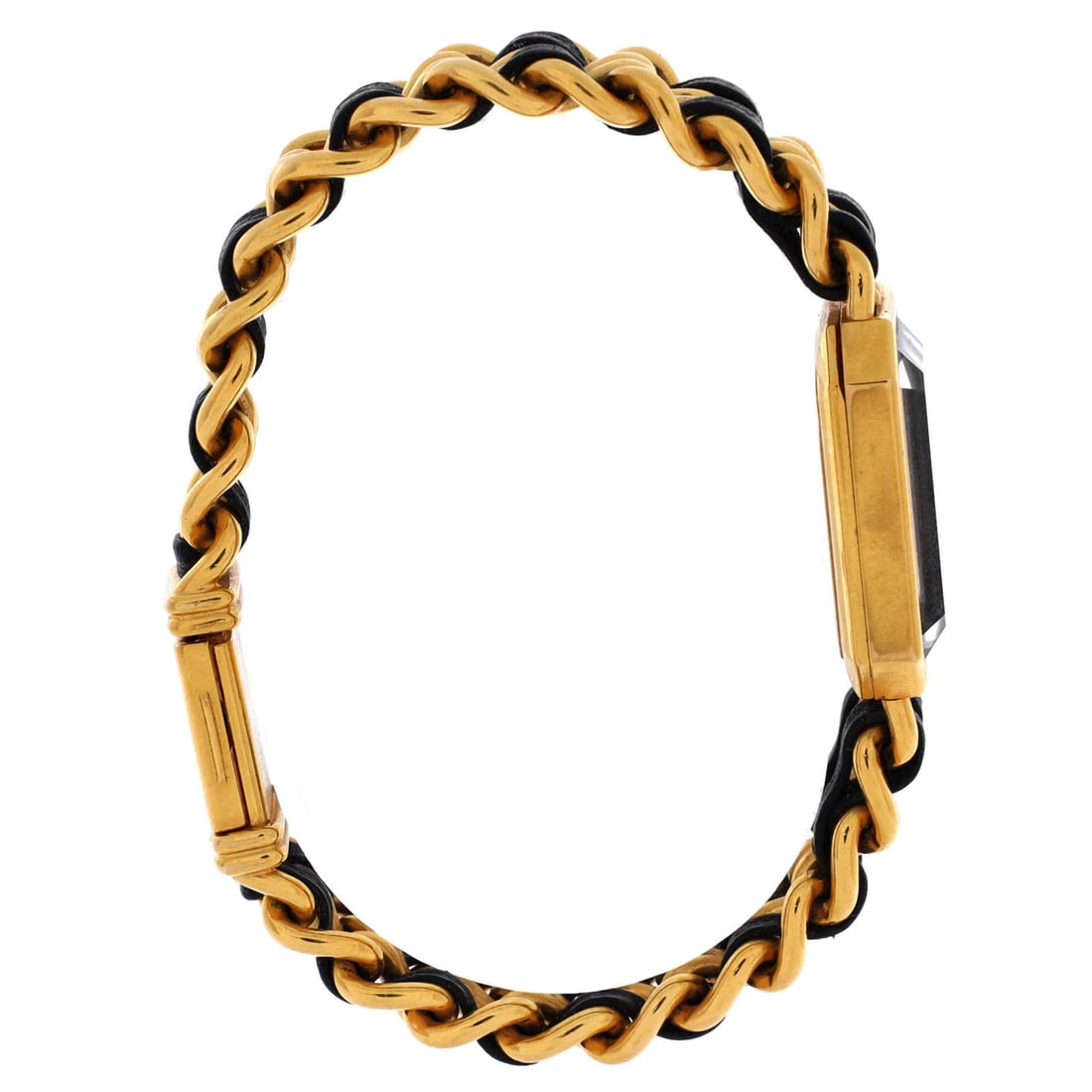 20 Chanel Premiere Rock Quartz Watch Plated Metal and Leather - 3