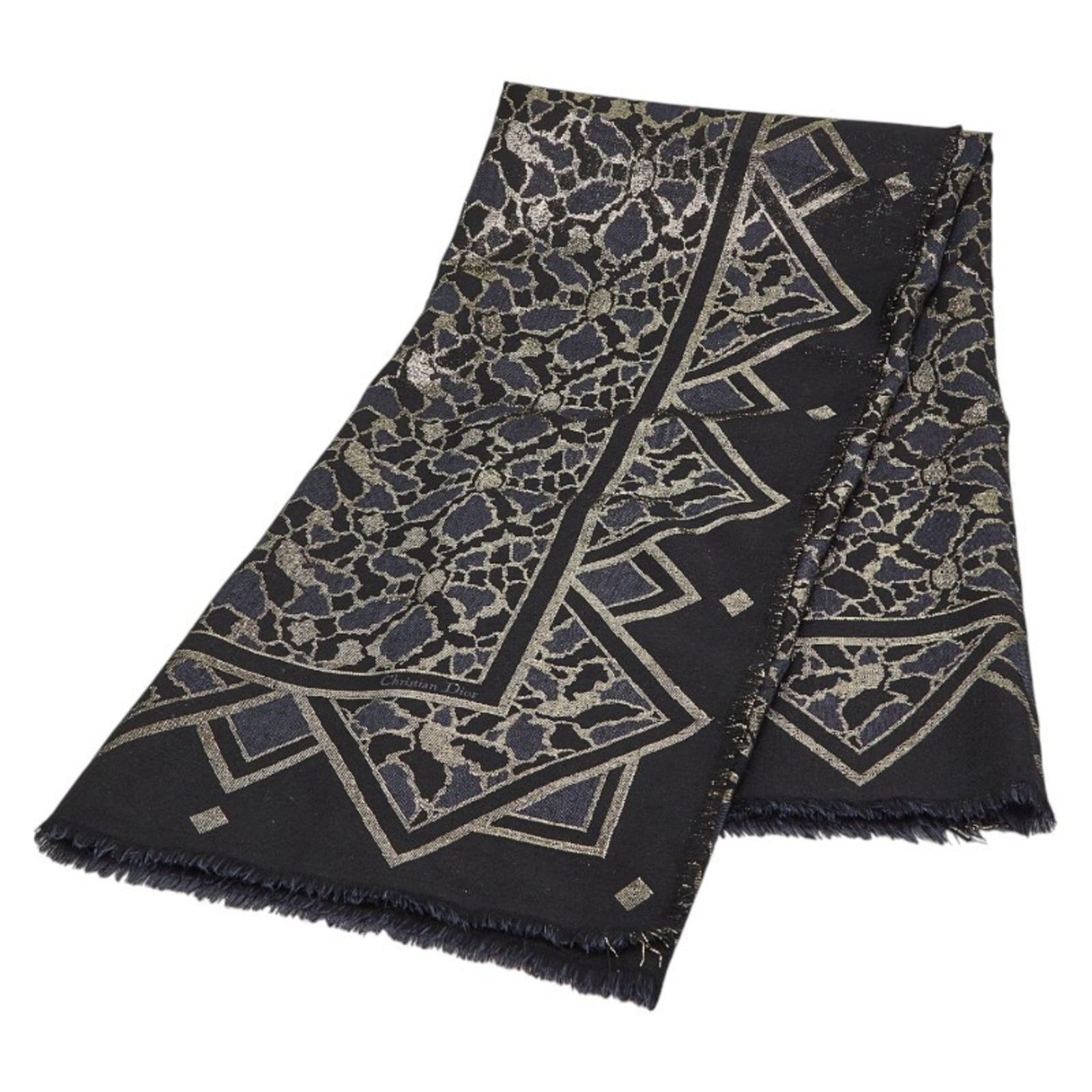 Stole Christian Dior: Stole Christian Dior This listing features Stole Christian Dior. Item specifics are provided below. Item Specifics: Brand: Christian Dior Type: Stole Gender: Women Color: Black, Gold Size (Lxw): 1.25m