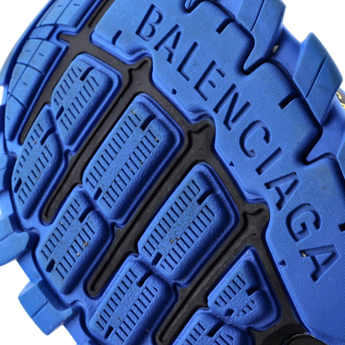 Rubber Balenciaga Men's Track LED Sneakers Fabric and - 6