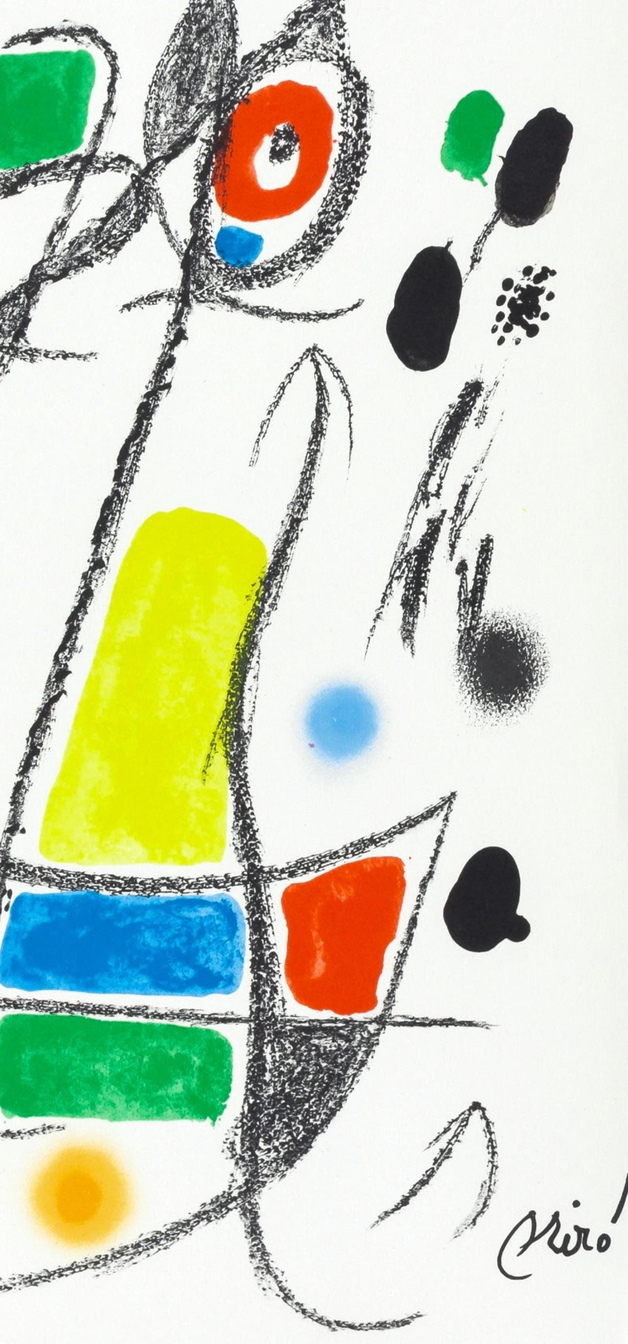 Lithograph - Joan Miro - Composition (Mourlot - 1051-1072) - Maravillas con Variaciones acrsticas - 4