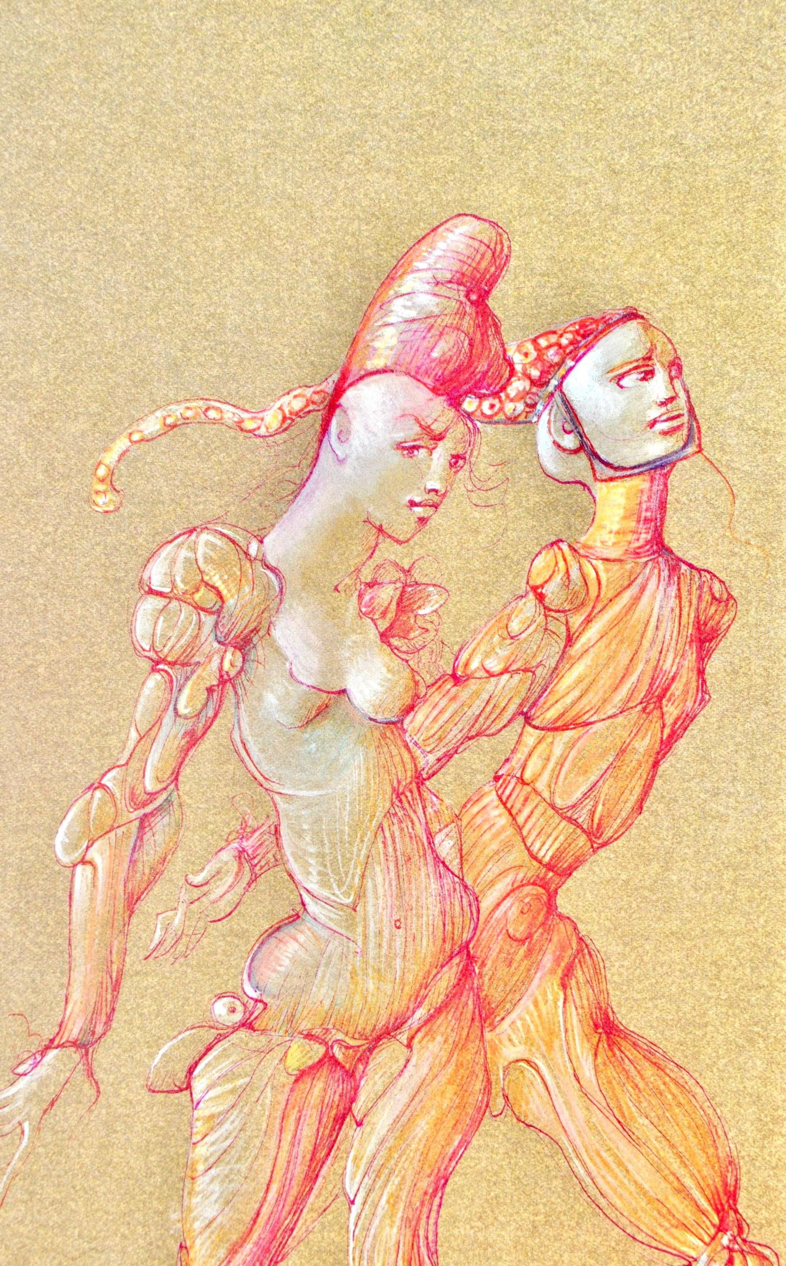 Hliogravure - Lonor Fini - Composition - Fruits de la Passion - XXe sicle - 2