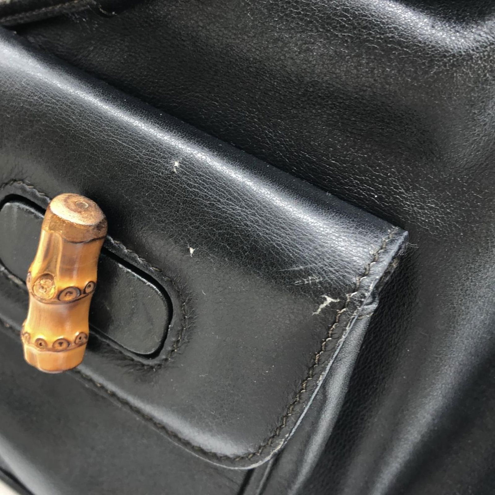 Leather Gucci Backpack - 4