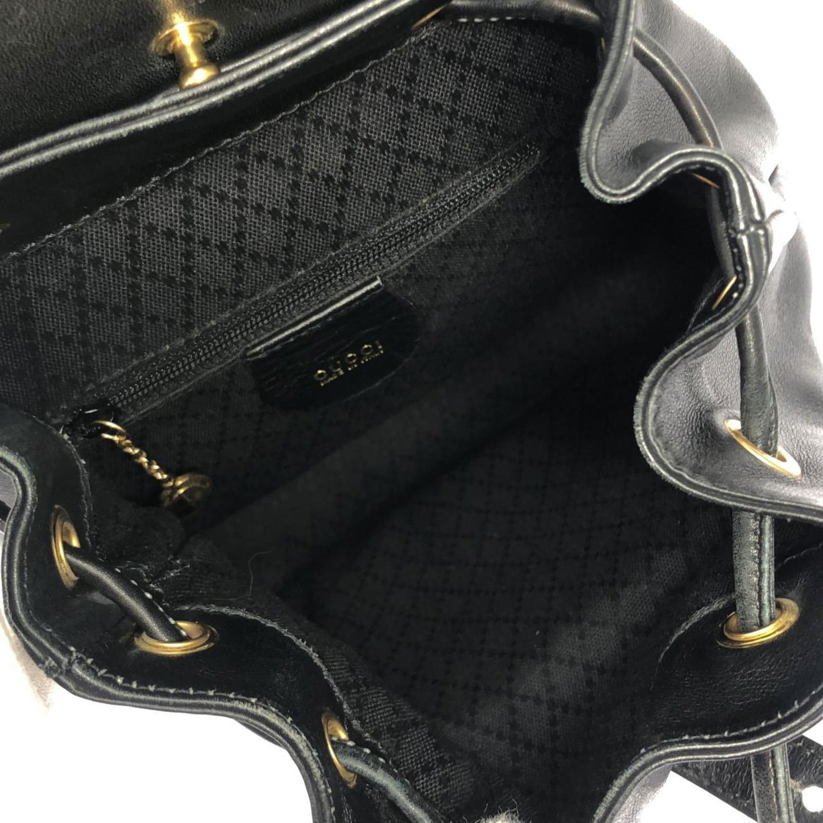 Leather Gucci Backpack - 8