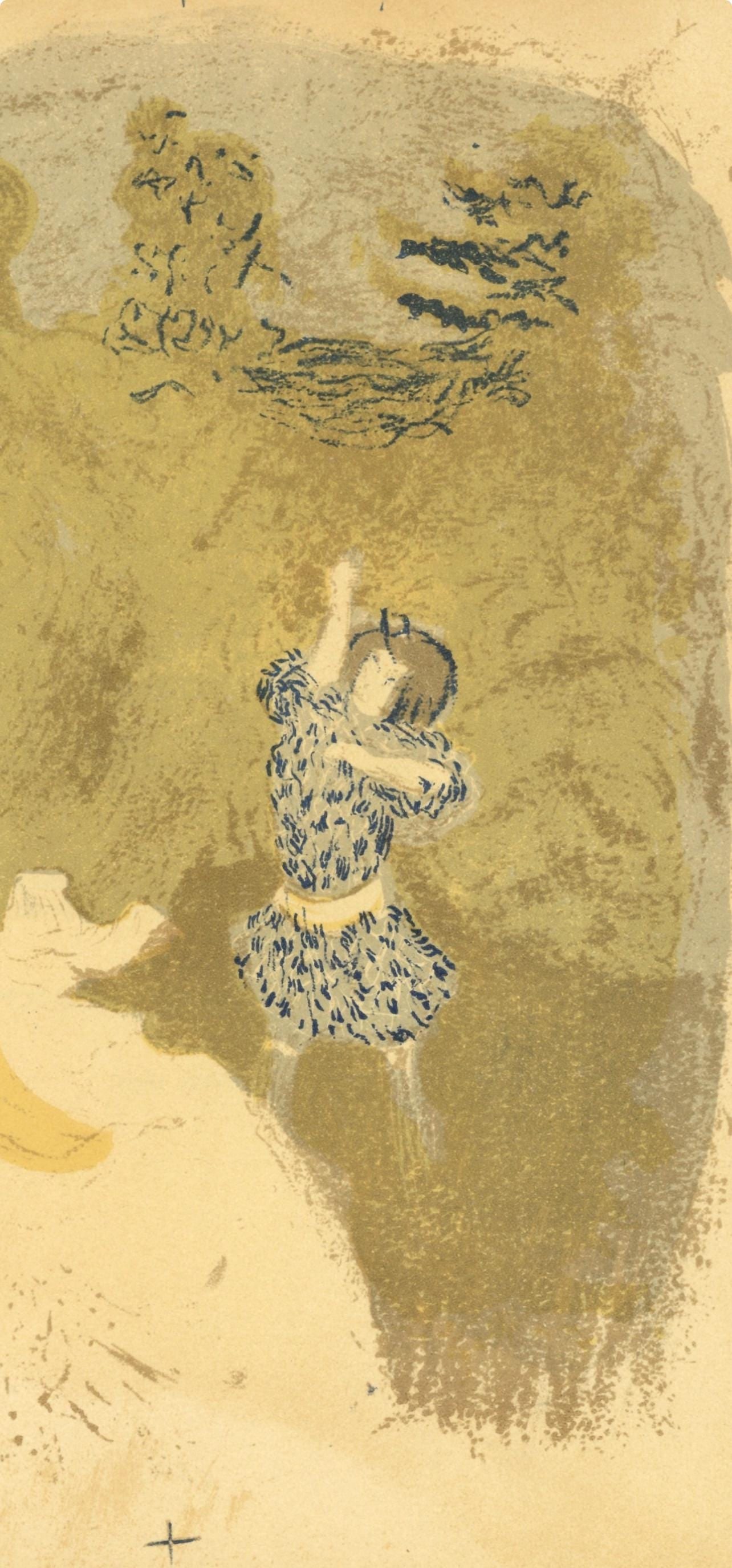 Lithograph - douard Vuillard - La petite fille au volant - L'uvre grav de Vuillard - 3