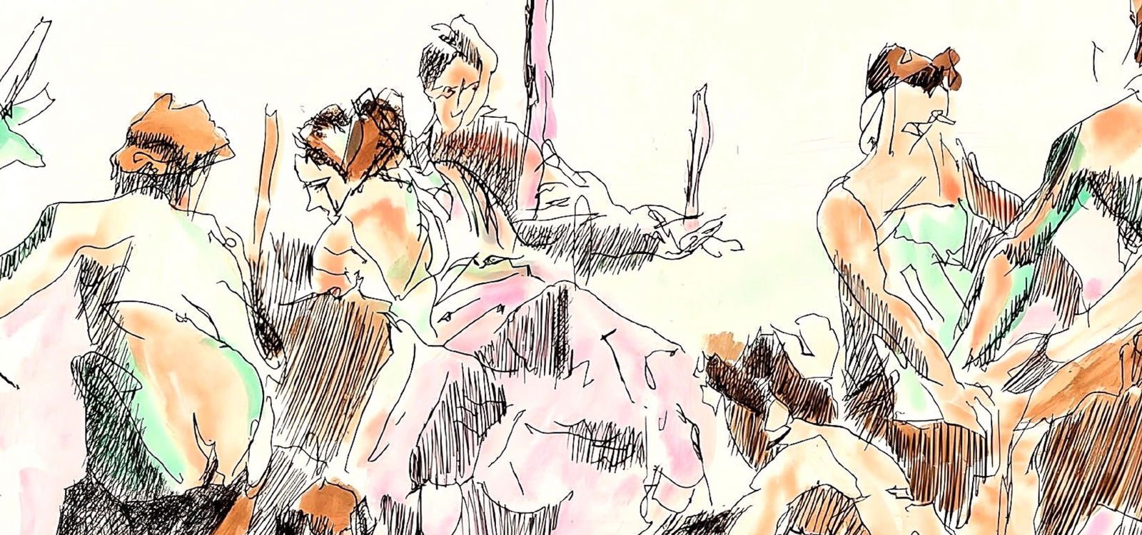 Etching - Jacques Villon - Composition (Ginestet/ Pouillon 42-64) - Hsiode - Les Travaux et les - 4