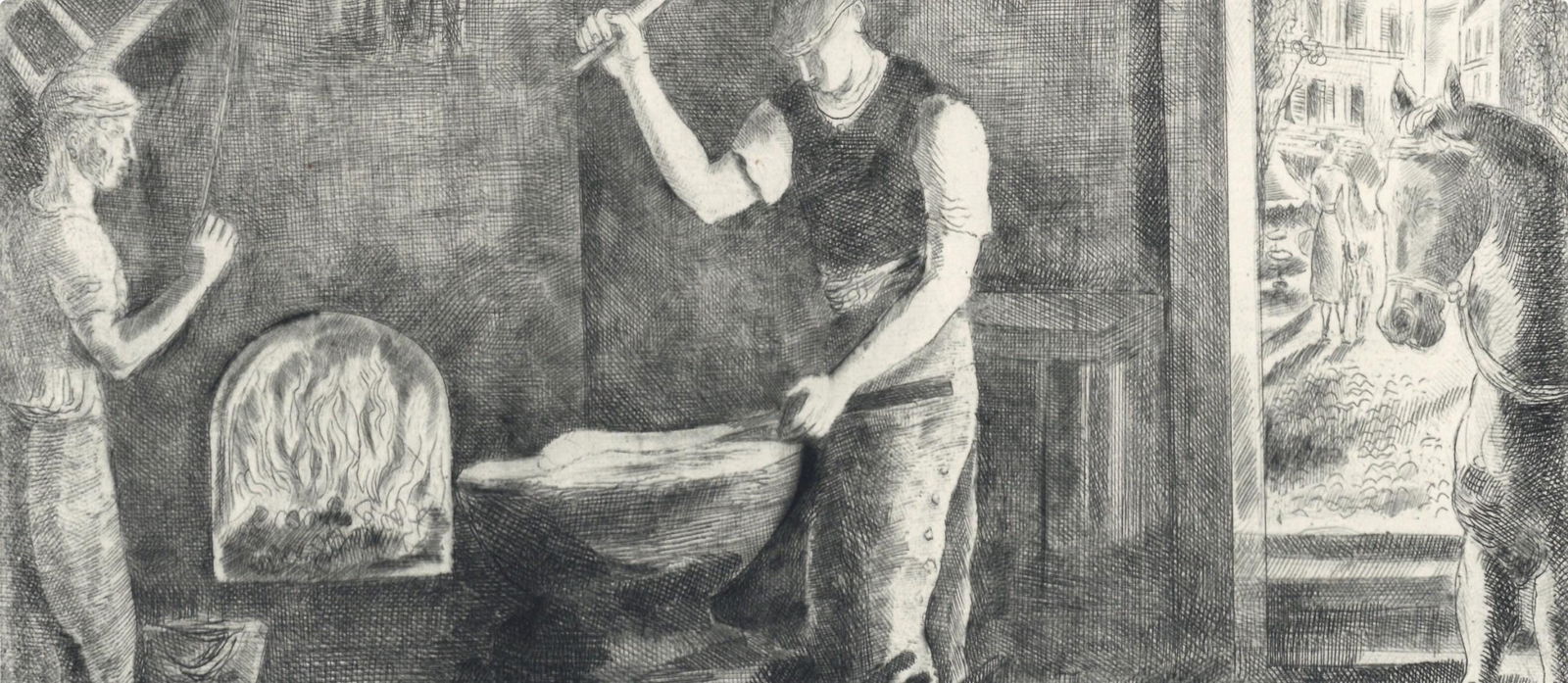 Etching - Hermine David - Composition - Alternance - 3