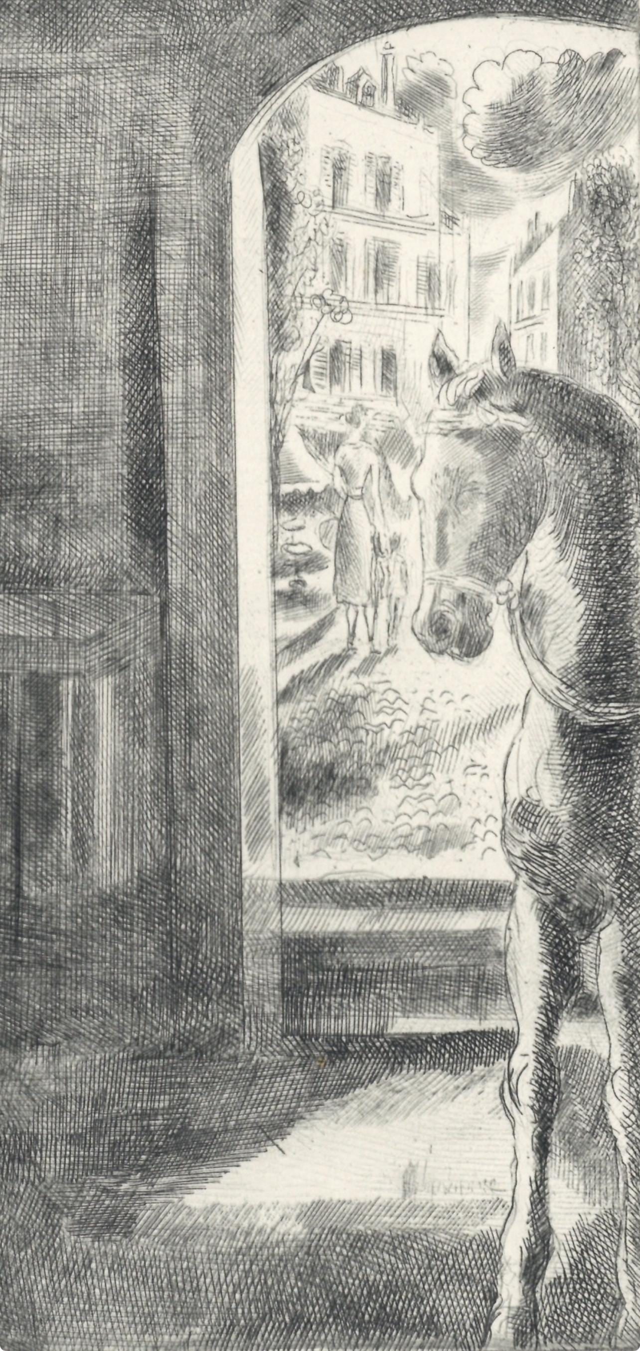 Etching - Hermine David - Composition - Alternance - 7