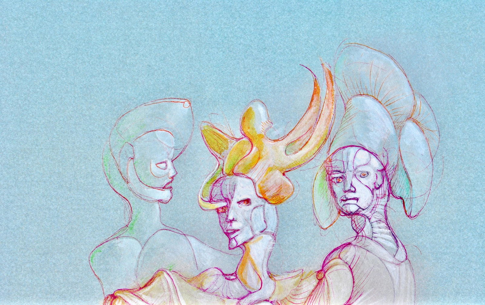 Hliogravure - Lonor Fini - Composition - Fruits de la Passion - XXe sicle - 3