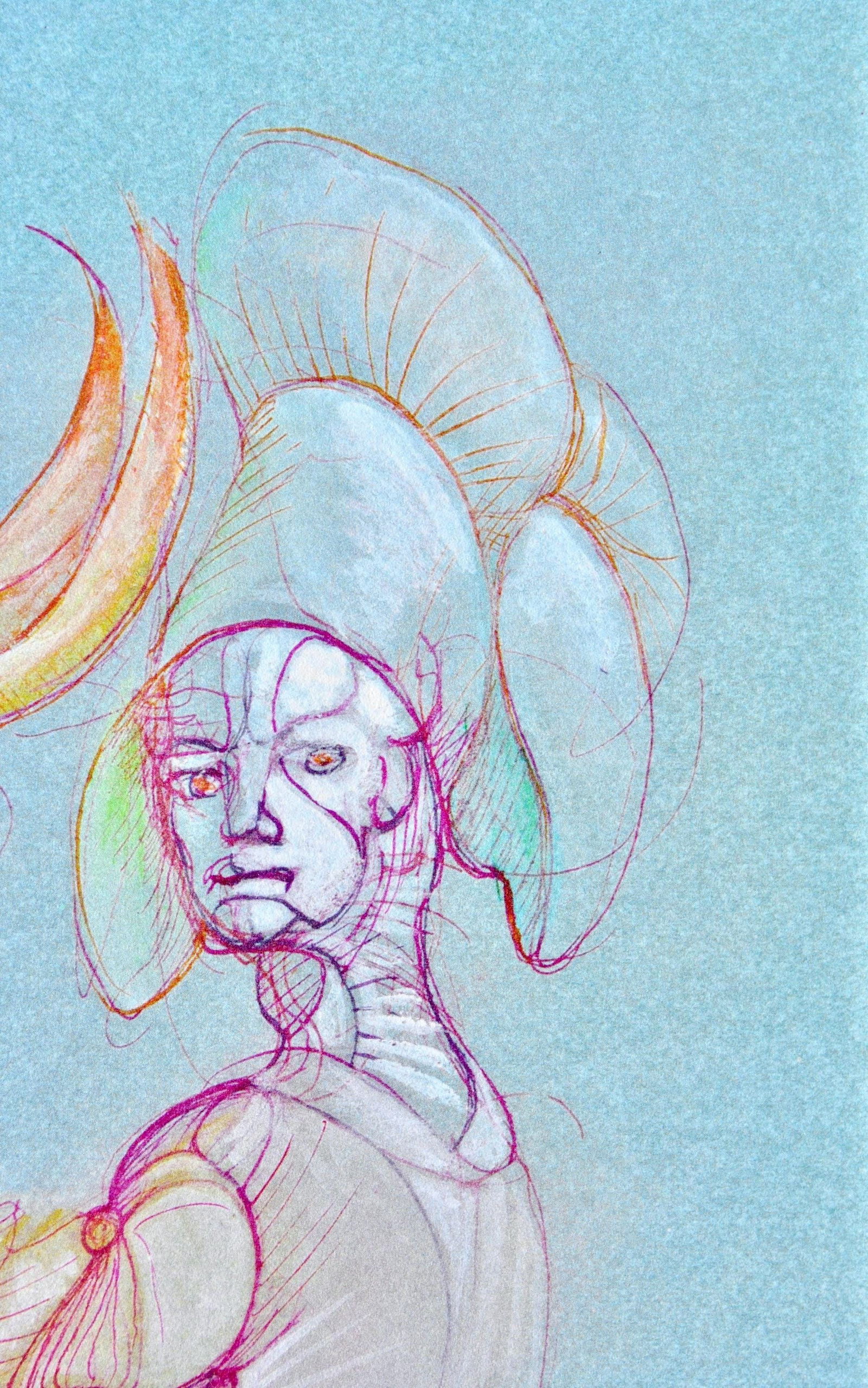 Hliogravure - Lonor Fini - Composition - Fruits de la Passion - XXe sicle - 5