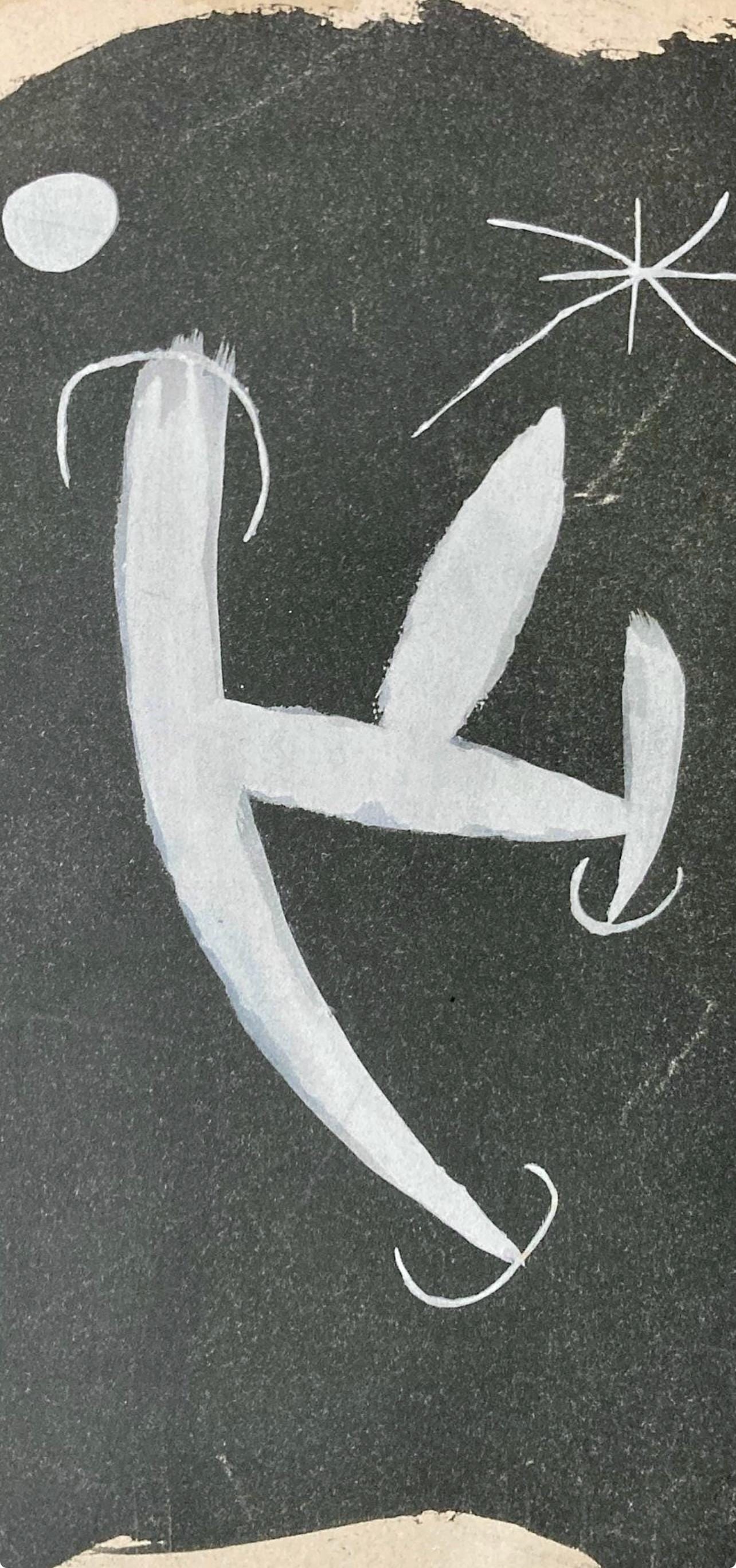 Lithograph - Joan Mir - L'Oiseau solaire - L'Oiseau lunaire - tincelles (Cramer 117; Dupin 447-48) - 2