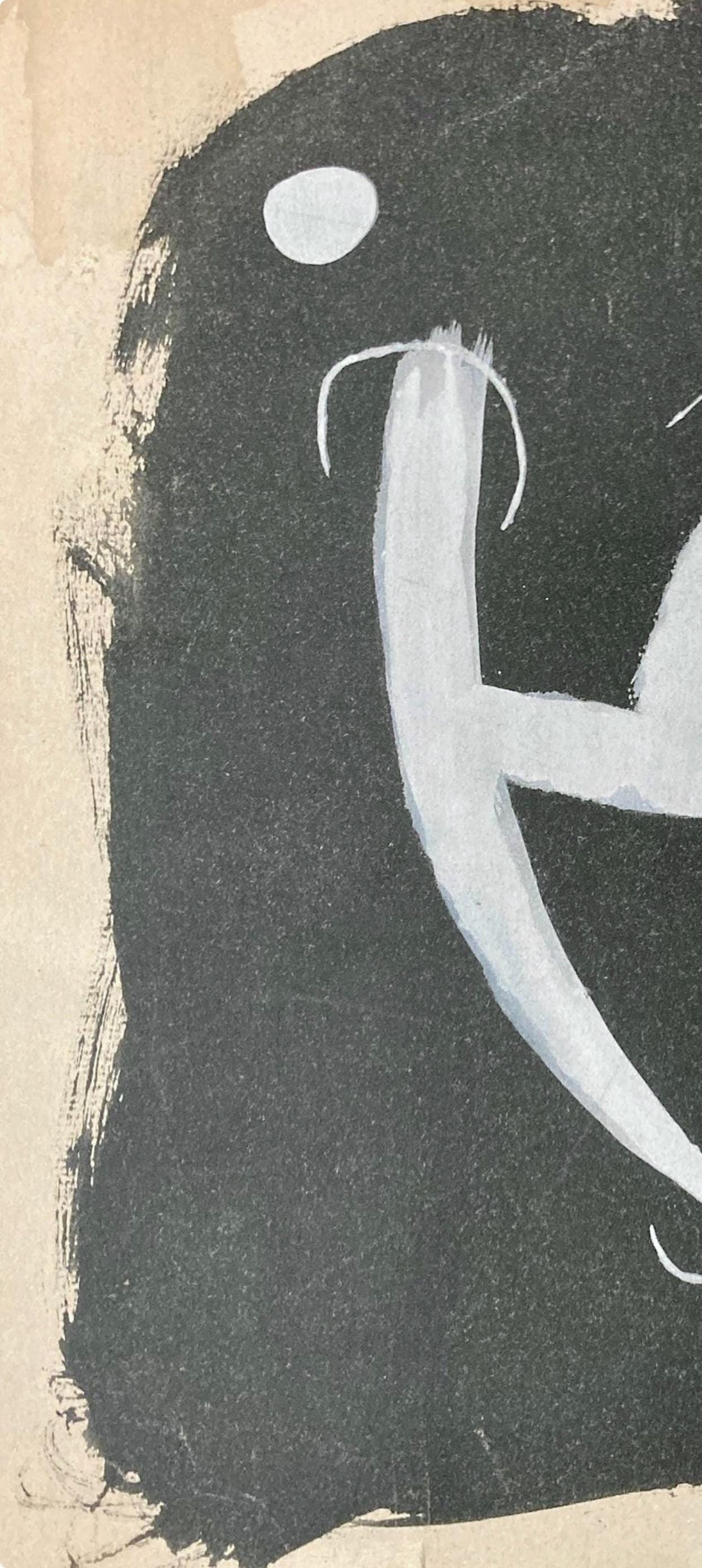 Lithograph - Joan Mir - L'Oiseau solaire - L'Oiseau lunaire - tincelles (Cramer 117; Dupin 447-48) - 4