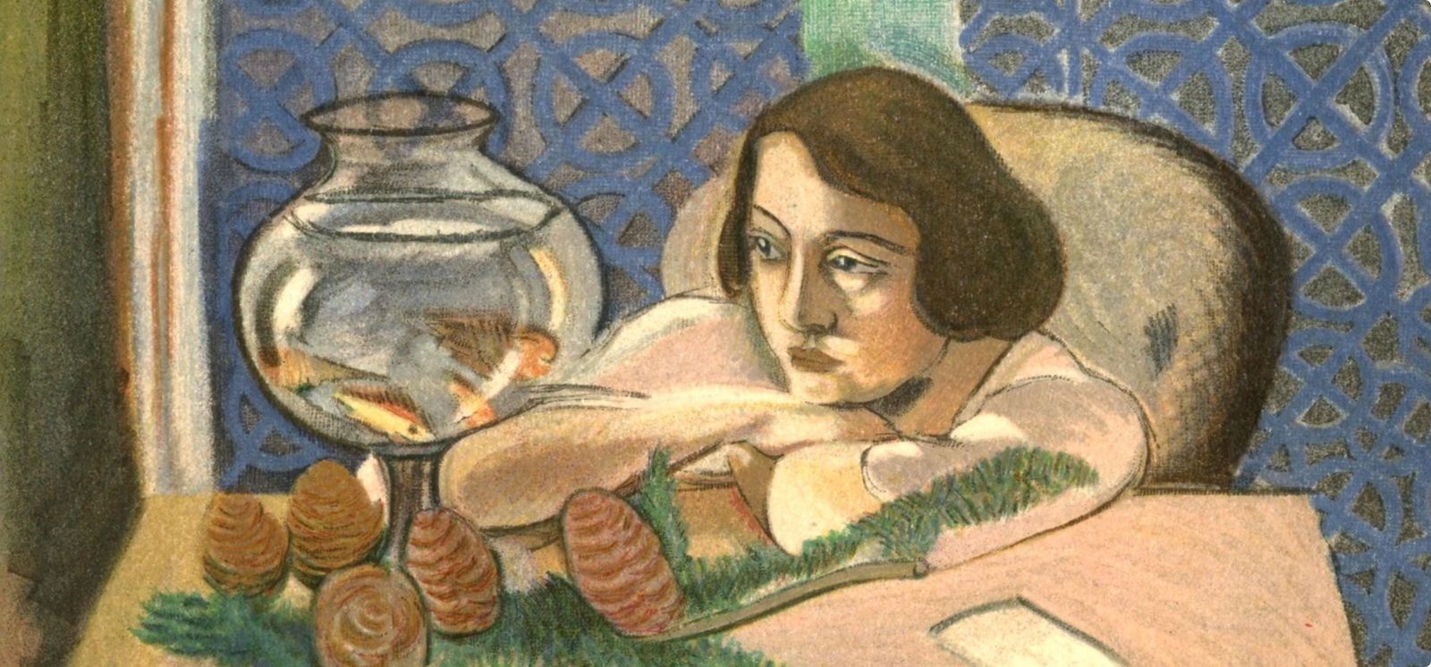 Lithograph - Henri Matisse - Mlle H.D. - Portraits par Henri Matisse - 2