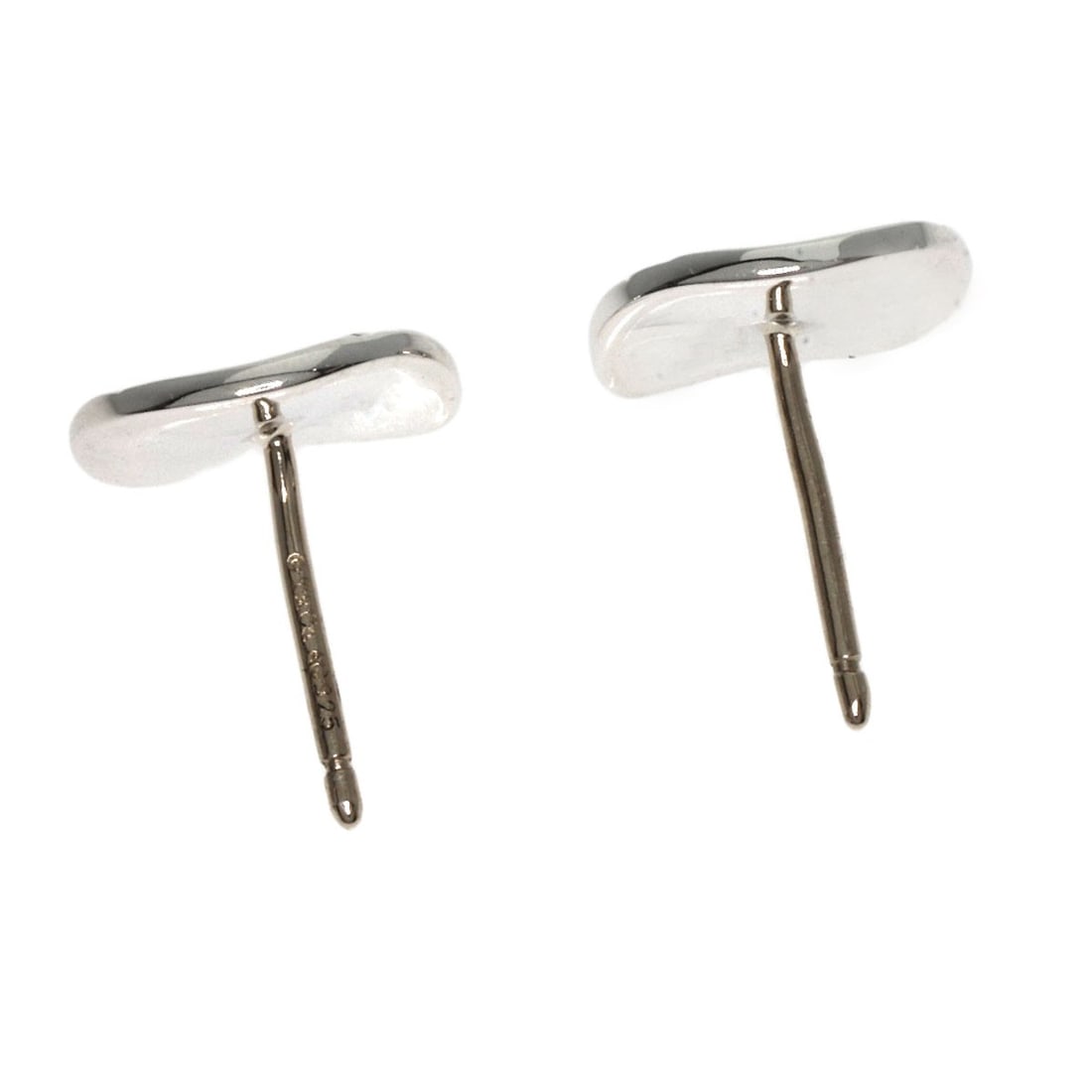 Silver TIFFANY&Co. Notes round earring - 4