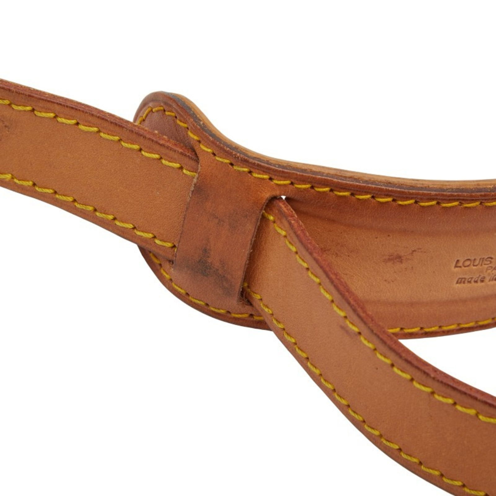 Leather Louis Vuitton Strap - 4