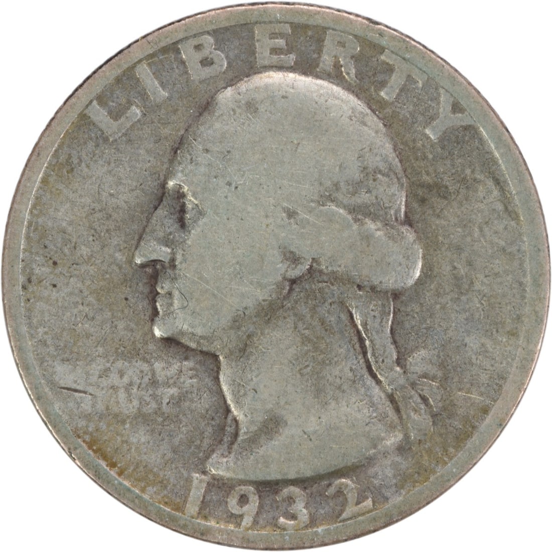 Uncertified 1932-S Washington Silver Quarter F (1 of 2)