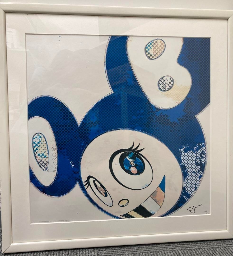 kiki Takashi Murakami And Then x 6 Blue signed print ED 300 kaikai (1 of 15)