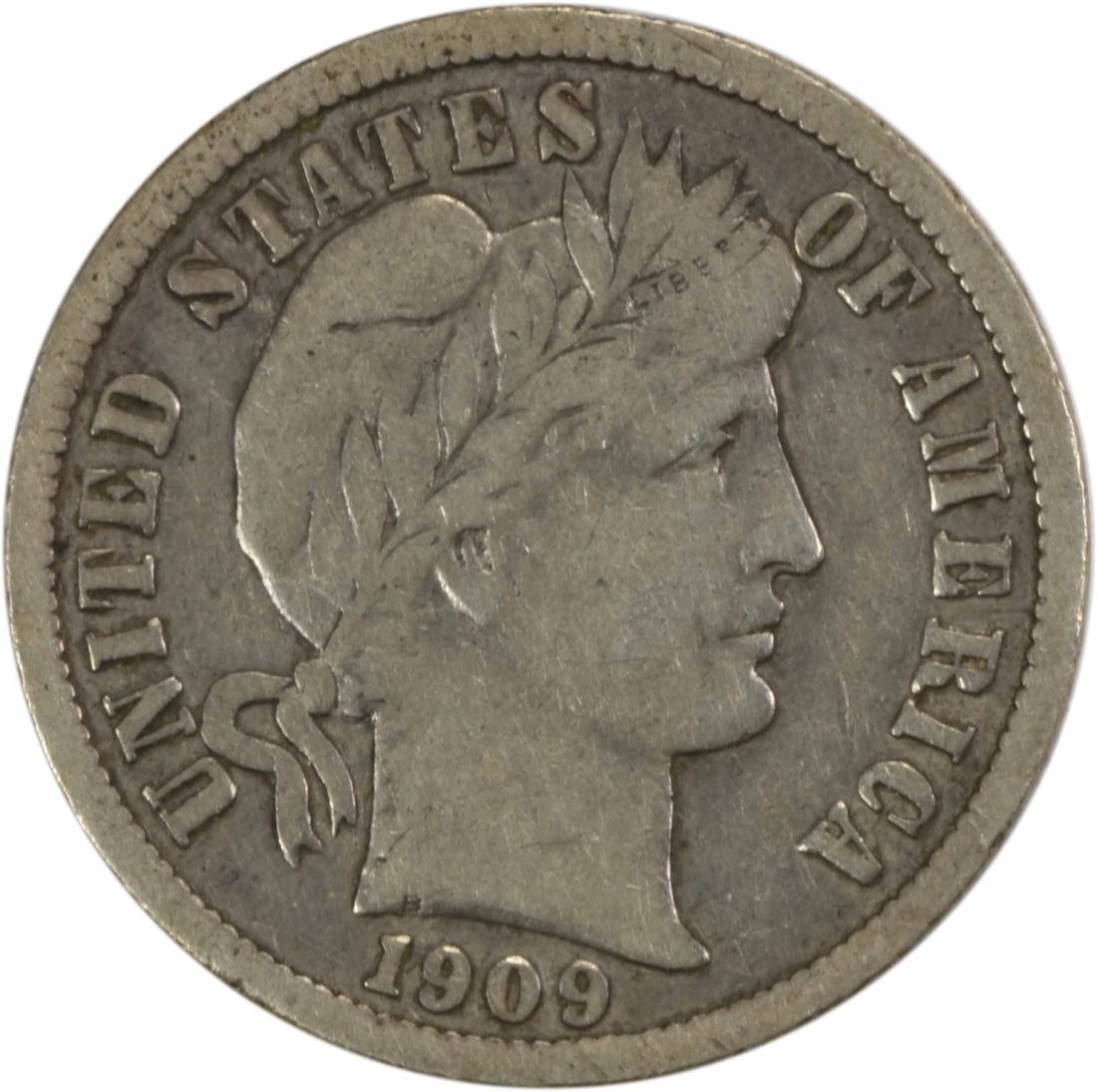 Uncertified 1909-D Barber Silver Dime VF: Uncertified 1909-D Barber Silver Dime VF This listing features Uncertified 1909-D Barber Silver Dime VF. Item specifics are provided below. Item Specifics: Country Of Origin: United States