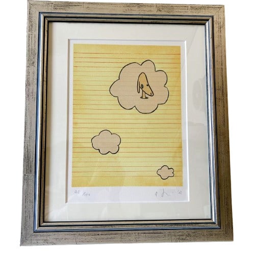 2004 Yoshitomo Nara "Over The Rainbow" Lithograph Edition 100 Autographed: 2004 Yoshitomo Nara "Over The Rainbow" Lithograph Edition 100 Autographed This listing features 2004 Yoshitomo Nara "Over The Rainbow" Lithograph Edition 100 Autographed. Item specifics are provided b