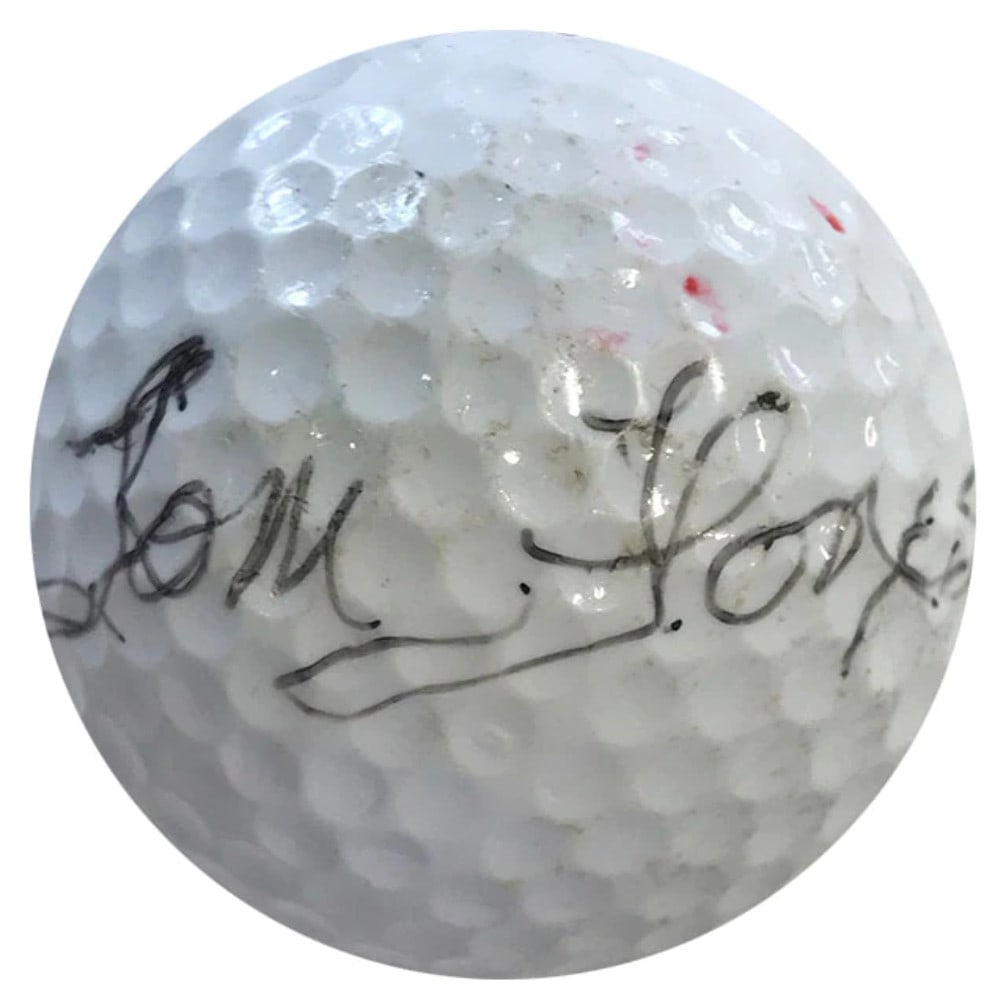 Ball Tom Flores Autographed Top Flite 3 Golf (1 of 1)