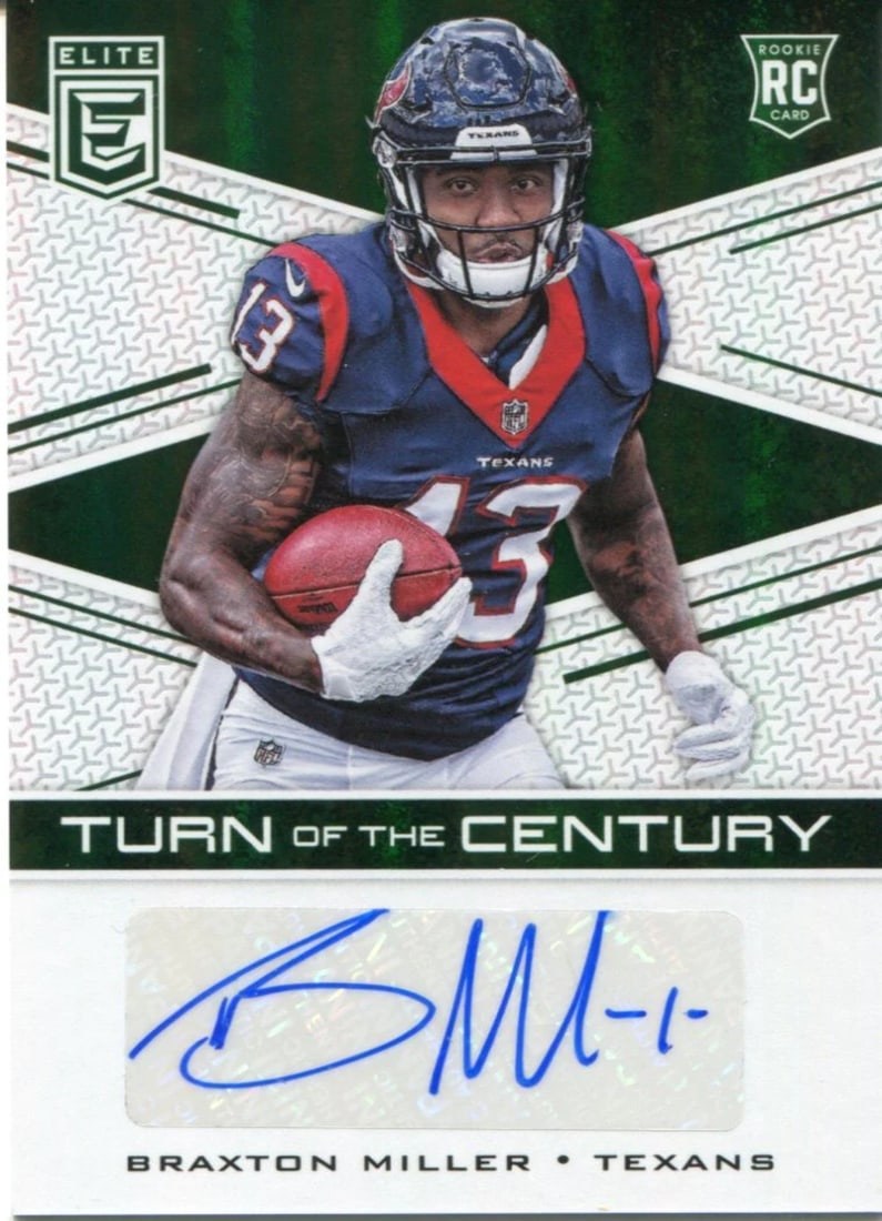 Card Braxton Miller Autographed 2016 Donruss Elite Rookie (1 of 2)