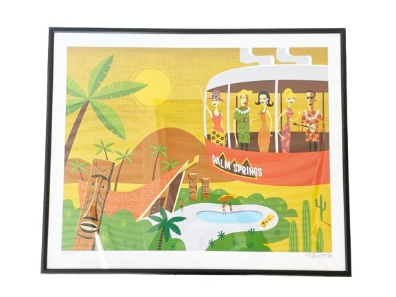 Signe SHAG "Desert Polynesia" Silkscreen Art Limited to 200 copies Serial number: Signe SHAG "Desert Polynesia" Silkscreen Art Limited to 200 copies Serial number This listing features Signe SHAG "Desert Polynesia" Silkscreen Art Limited to 200 copies Serial number. Item specifics