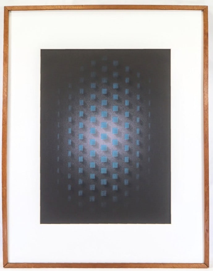 100 Ivan Contreras Brunet Lithograph "Untitled" Signed 1974 Limited Edition (1 of 10)