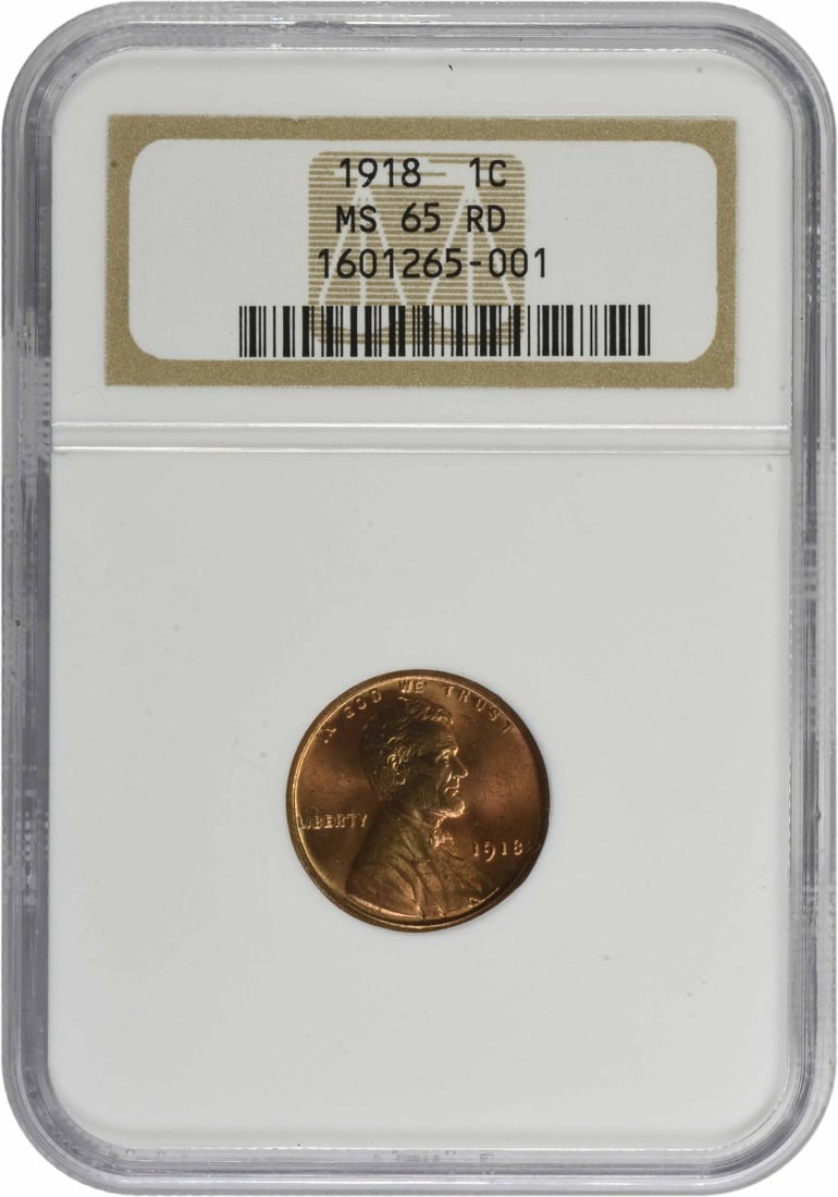 NGC 1918 Lincoln Cent MS65RD: NGC 1918 Lincoln Cent MS65RD This listing features NGC 1918 Lincoln Cent MS65RD. Item specifics are provided below. Item Specifics: Country Of Origin: United States Certification: NGC Circulated/Uncir