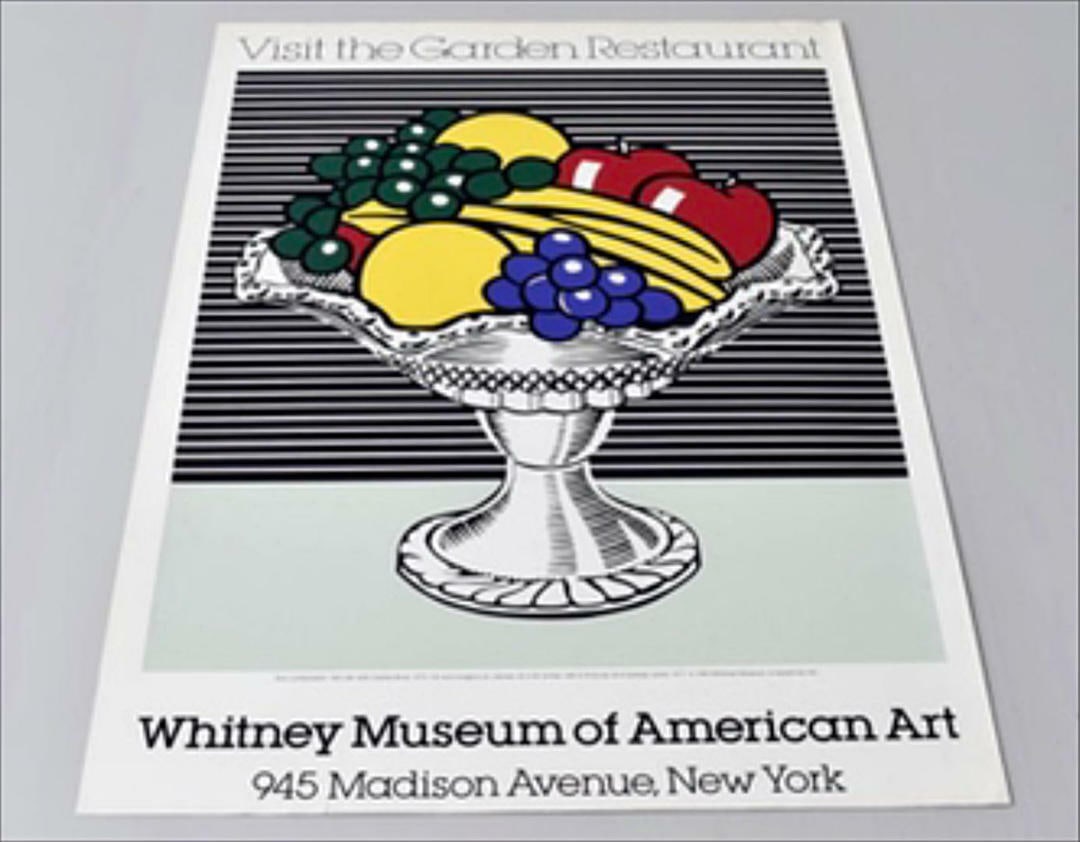 Poster Rare Roy Lichtenstein Silkscreen - 2