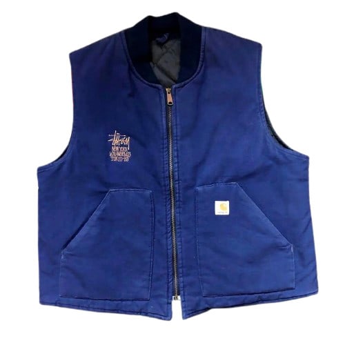 unused STUSSY x carhartt 93' DETROIT JACKET-DEAD STOCK/ New and (1 of 18)