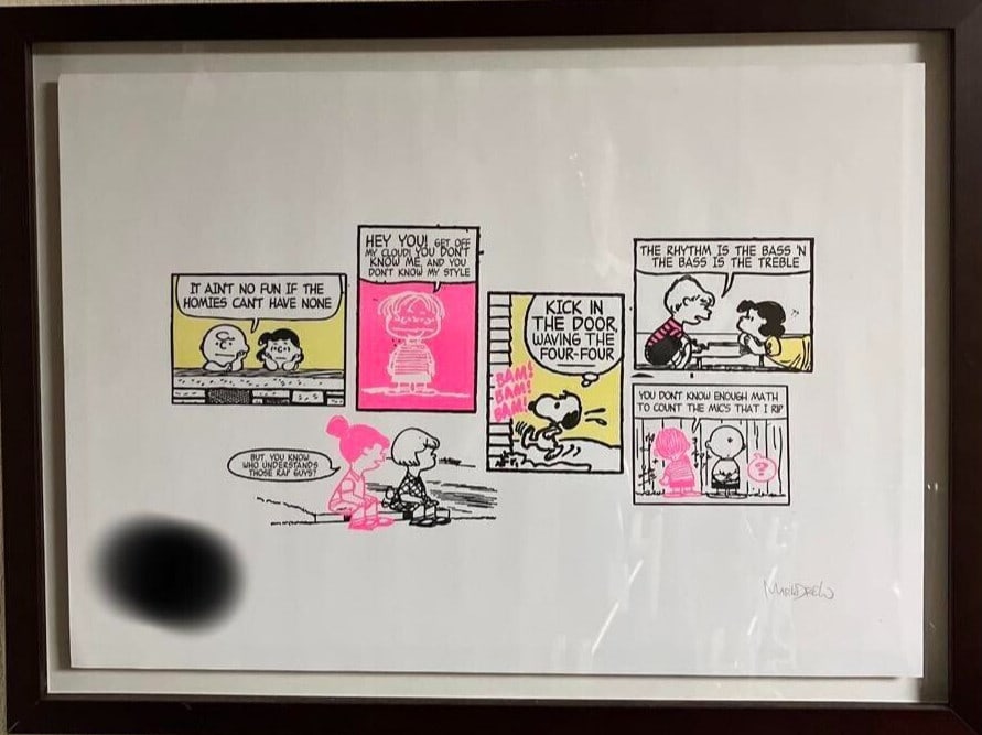 autographed mark drew limited print11.716.5? edition (1 of 4)