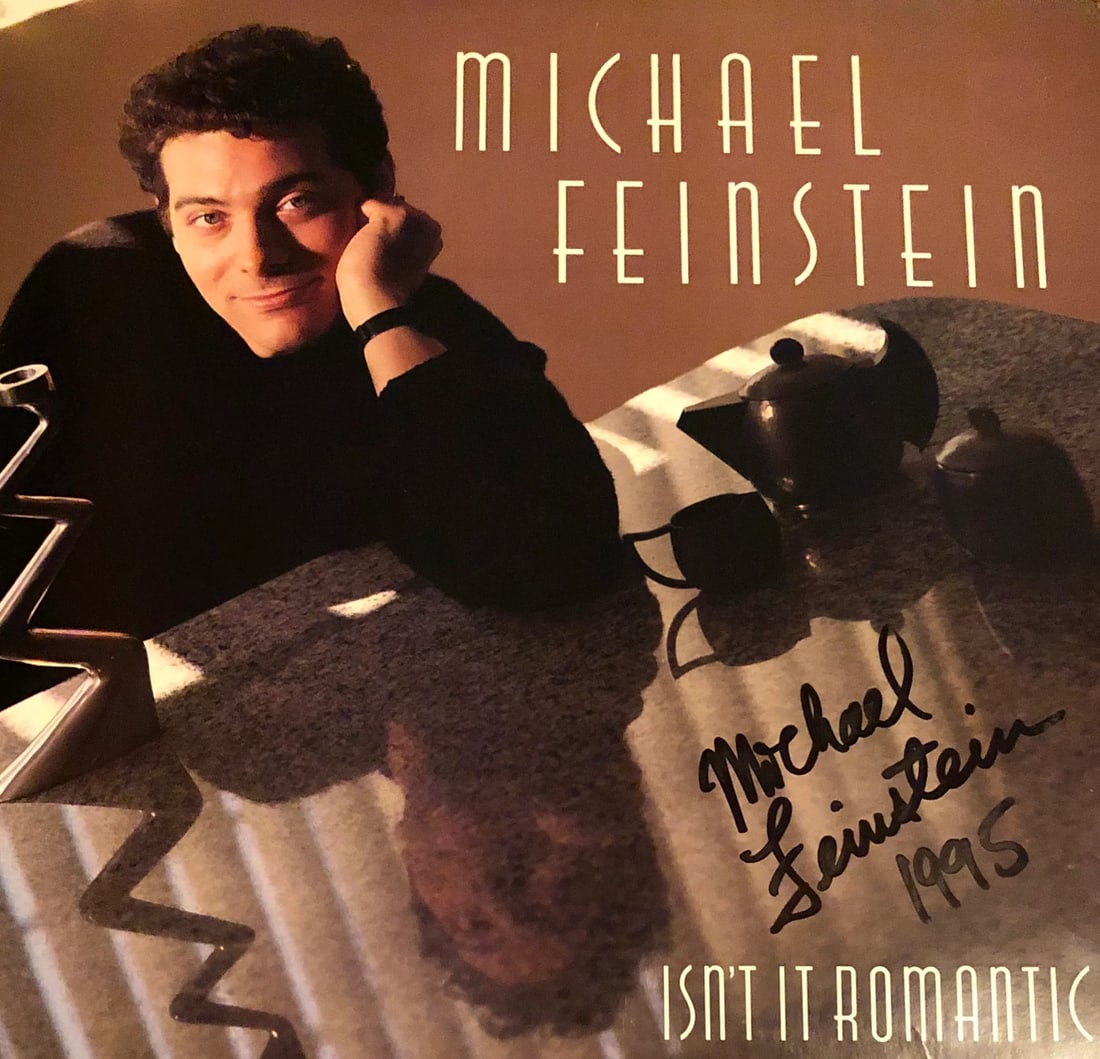 (JSA) Michael Feinstein Autographed "Isn't It Romantic" Vinyl Record (1 of 2)