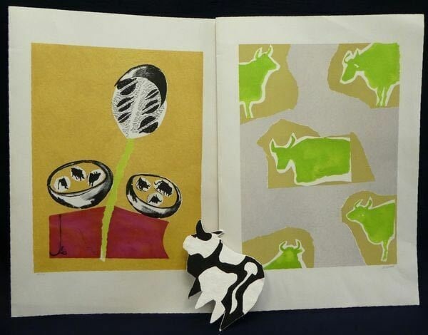 Numbered Annick Claude Pierre Gagnair (French) Original Lithograph Signed Framed (1 of 8)