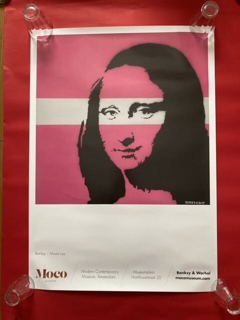 Poster BanksyMOCO Official 2016 Poster dismaland Box Banksy Exhibition (1 of 6)