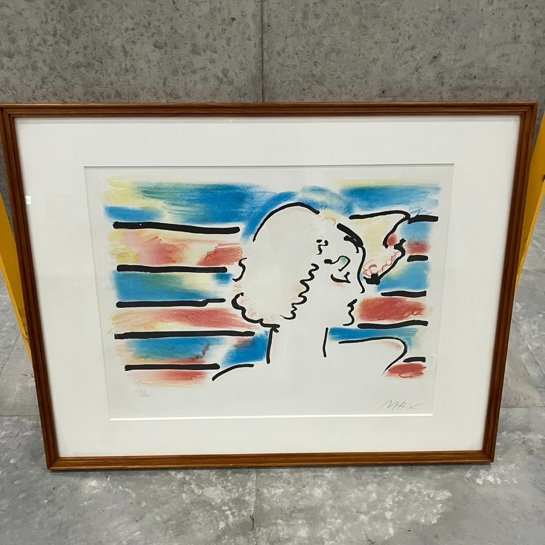 Signed/ Number 148 of 200 - Peter Max "American Lady" Limited Edition Lithograph (1 of 11)