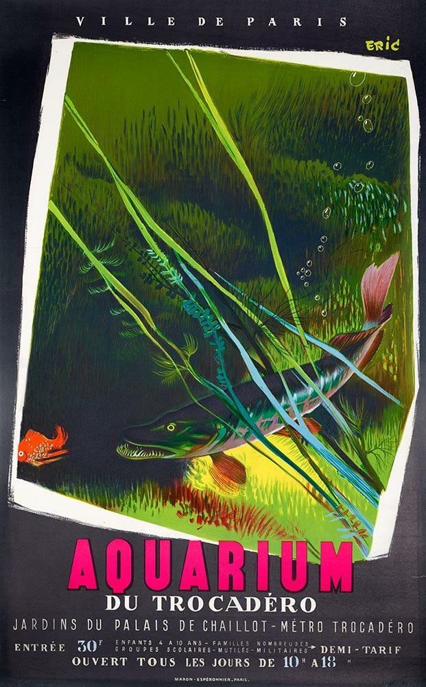 1950 Aquarium Du Trocadero By Eric For Paris C (1 of 1)