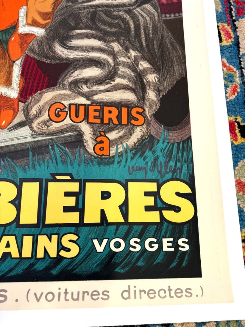 Poster Jean D'Ylen Plombieres Les Bains 1931 Original French Travel - 3